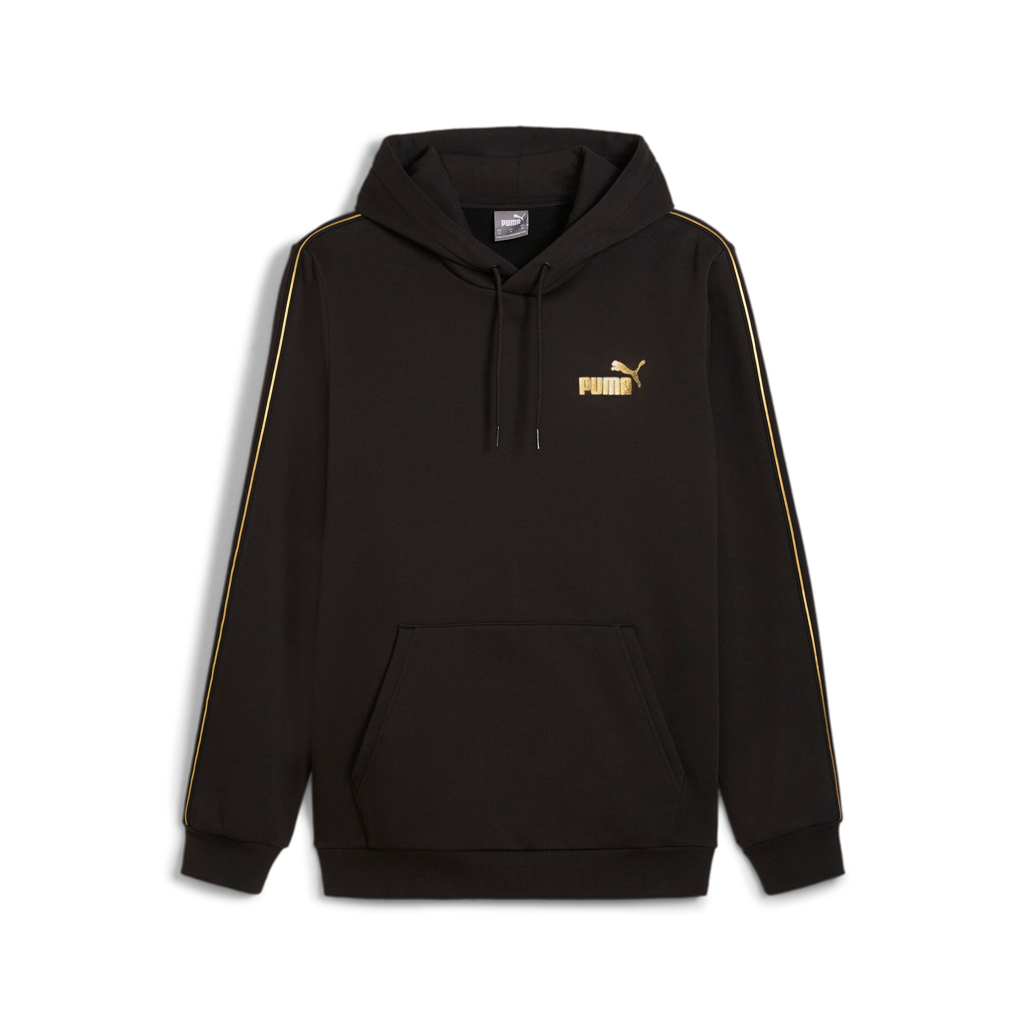 PUMA Sweat à capuche »ESS TAPE MINIMAL GOLD HOODIE FL«, mit verstellbarer Kapuze, mit WarmCELL-Technologie, Relaxed Fit
