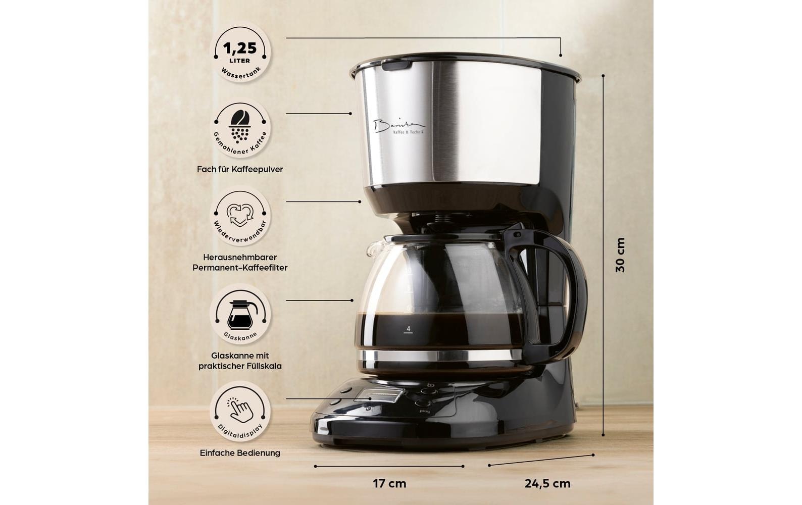 Barista Filterkaffeemaschine »30381«