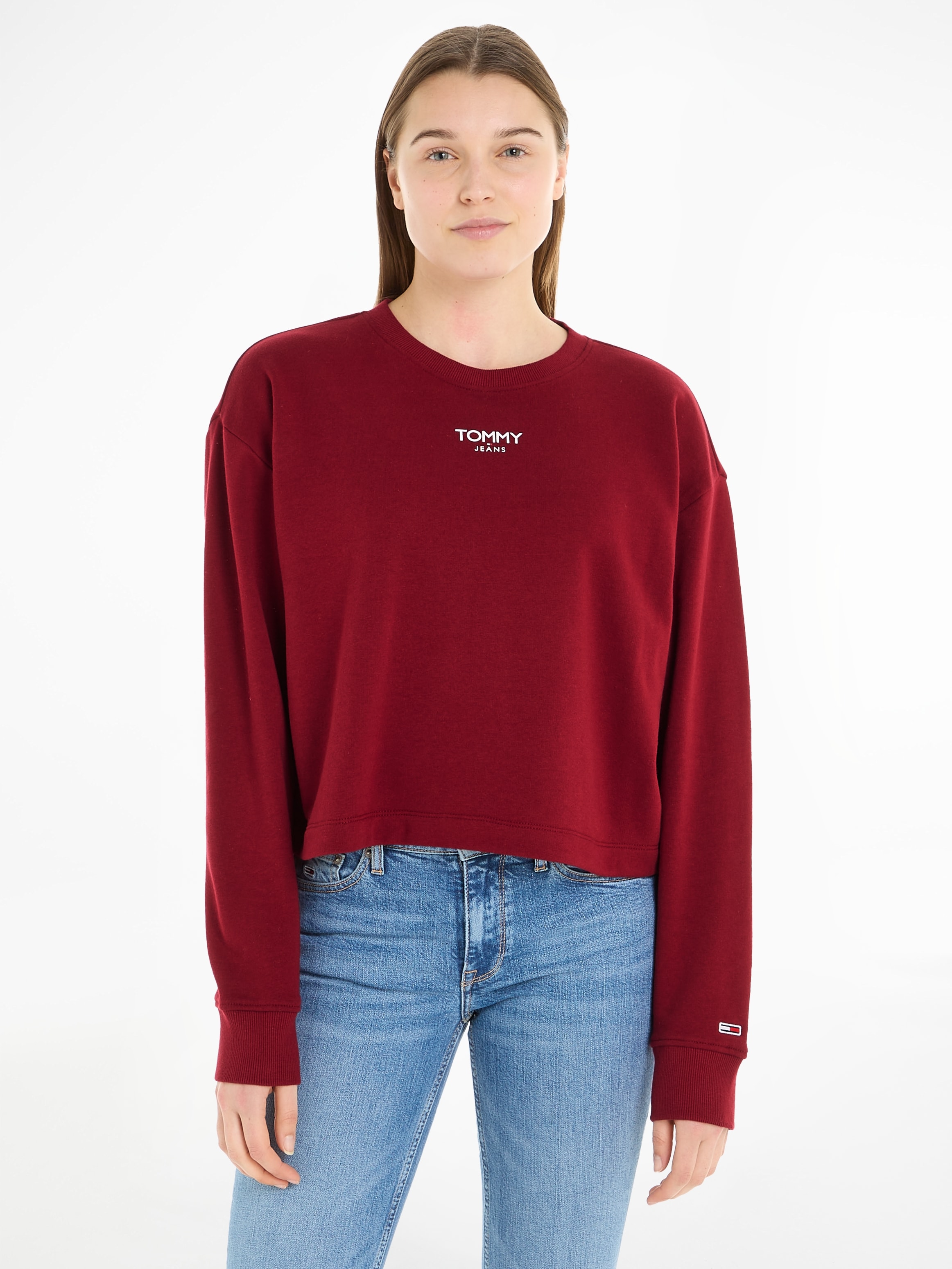 Tommy Jeans Sweatshirt »TJW RLX CRP ESS LOGO CREW«, mit Tommy Jeans Logo