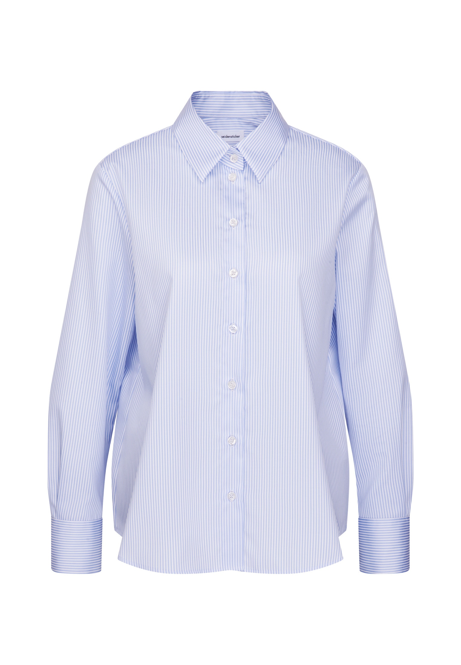 seidensticker Blouse chemise 1/1 Kragen Gestreift