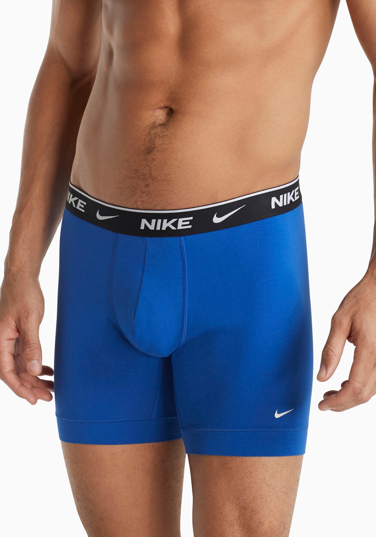 NIKE Underwear Boxer »BRIEF 3 PACK«, (3 St.), mit besonders langem Bein und Nike Logobund