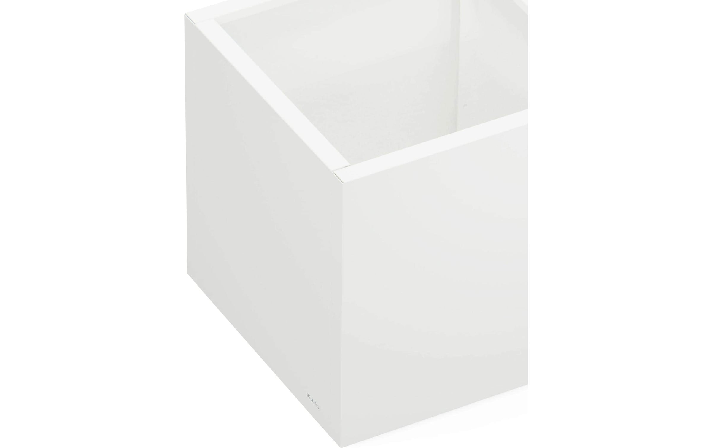 Herstera Garden Pflanzkübel »Cube 60 cm Moon White«