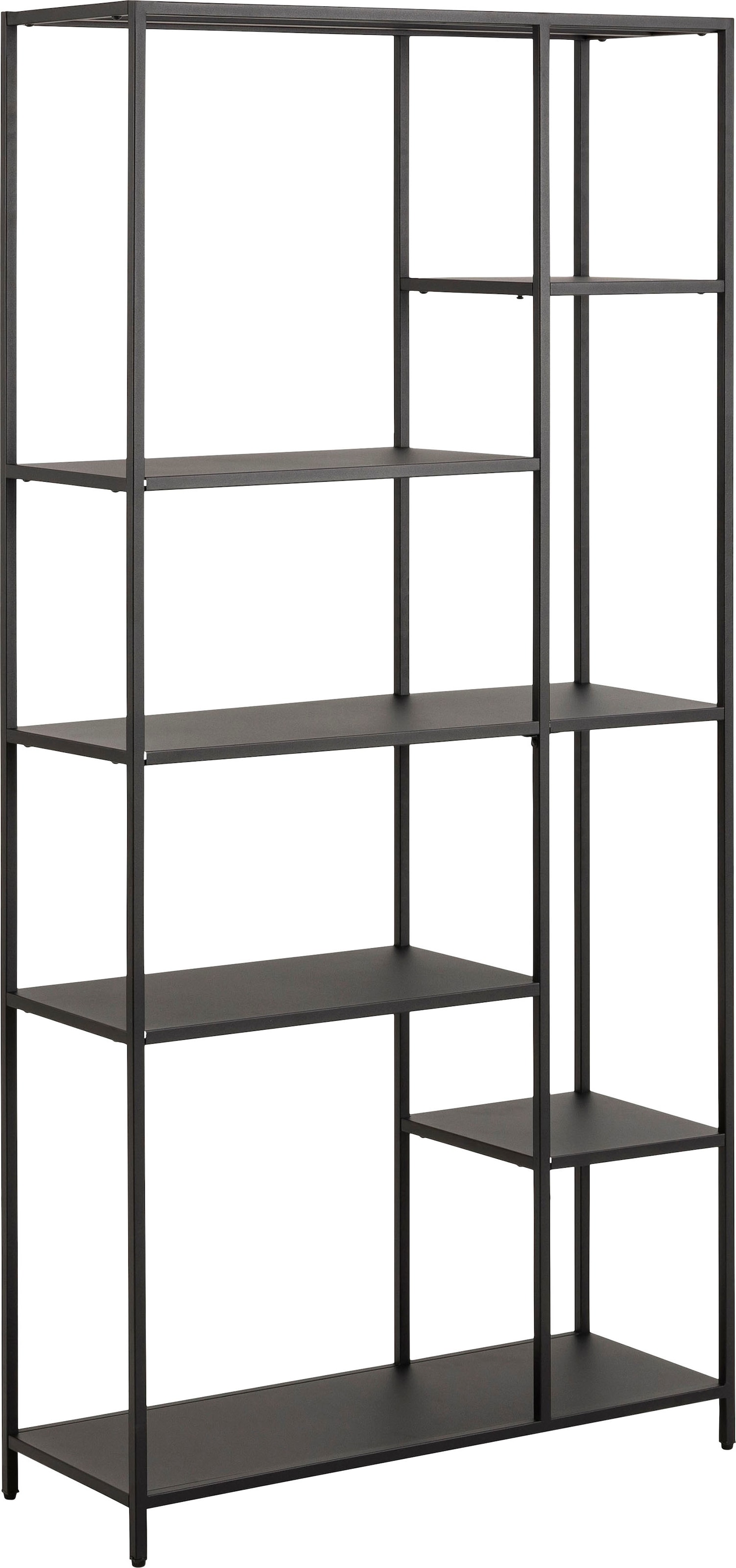 Image of ACTONA GROUP Bücherregal "New York" Regal, aus einem Metallgestell in gradliniger Optik, Höhe 165 cm