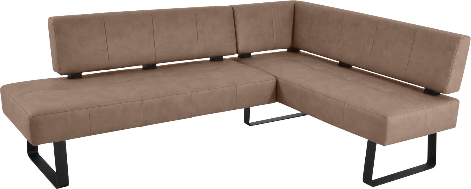K+W Komfort & Wohnen Eckbank »Spider II« Sitzsteppung, bequem durch Sandwichbauweise, 2 Stellmasse