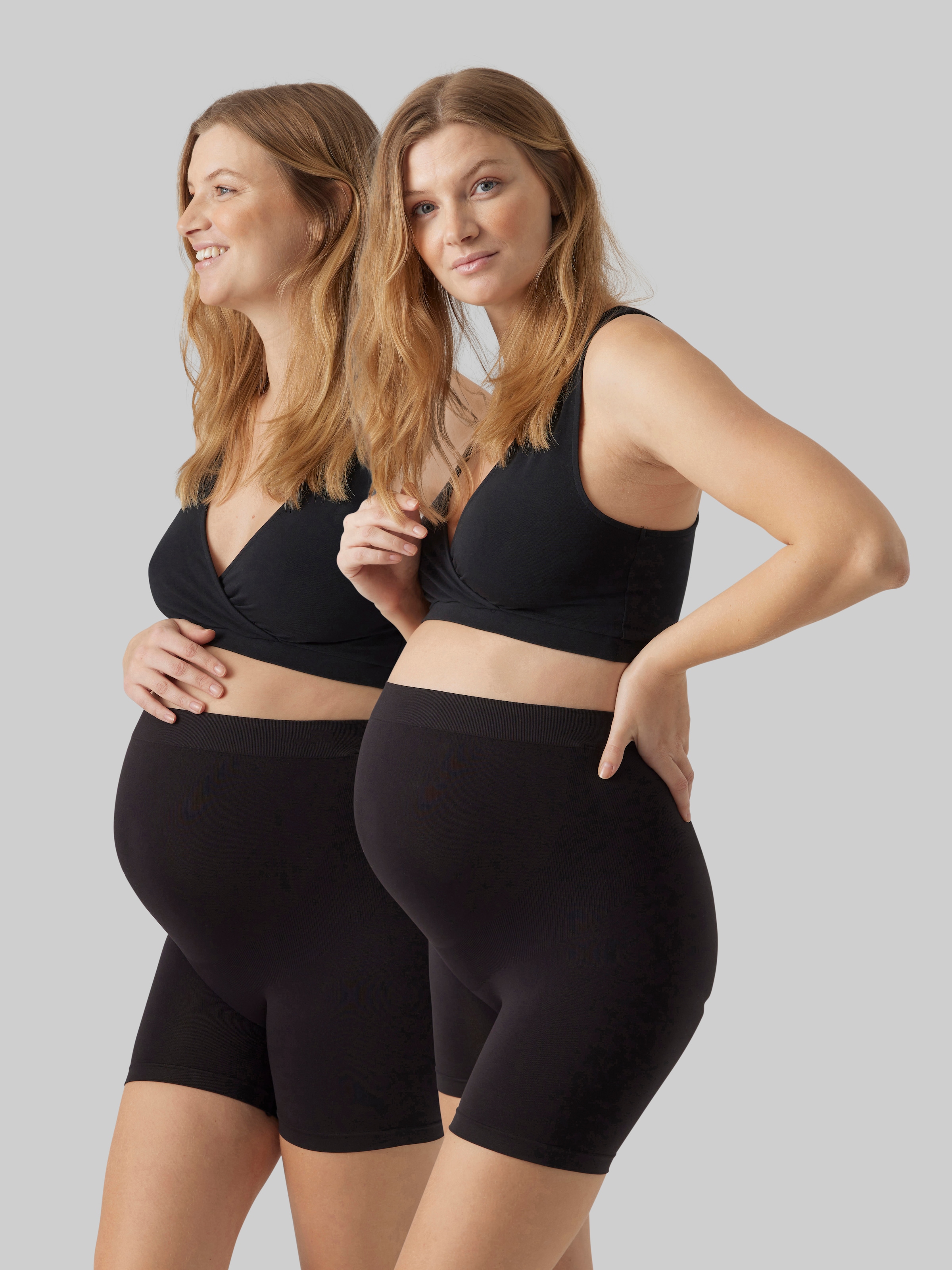 Mamalicious Short de grossesse »MLAMIYA NEW HOTPANTS 2-P NOOS«