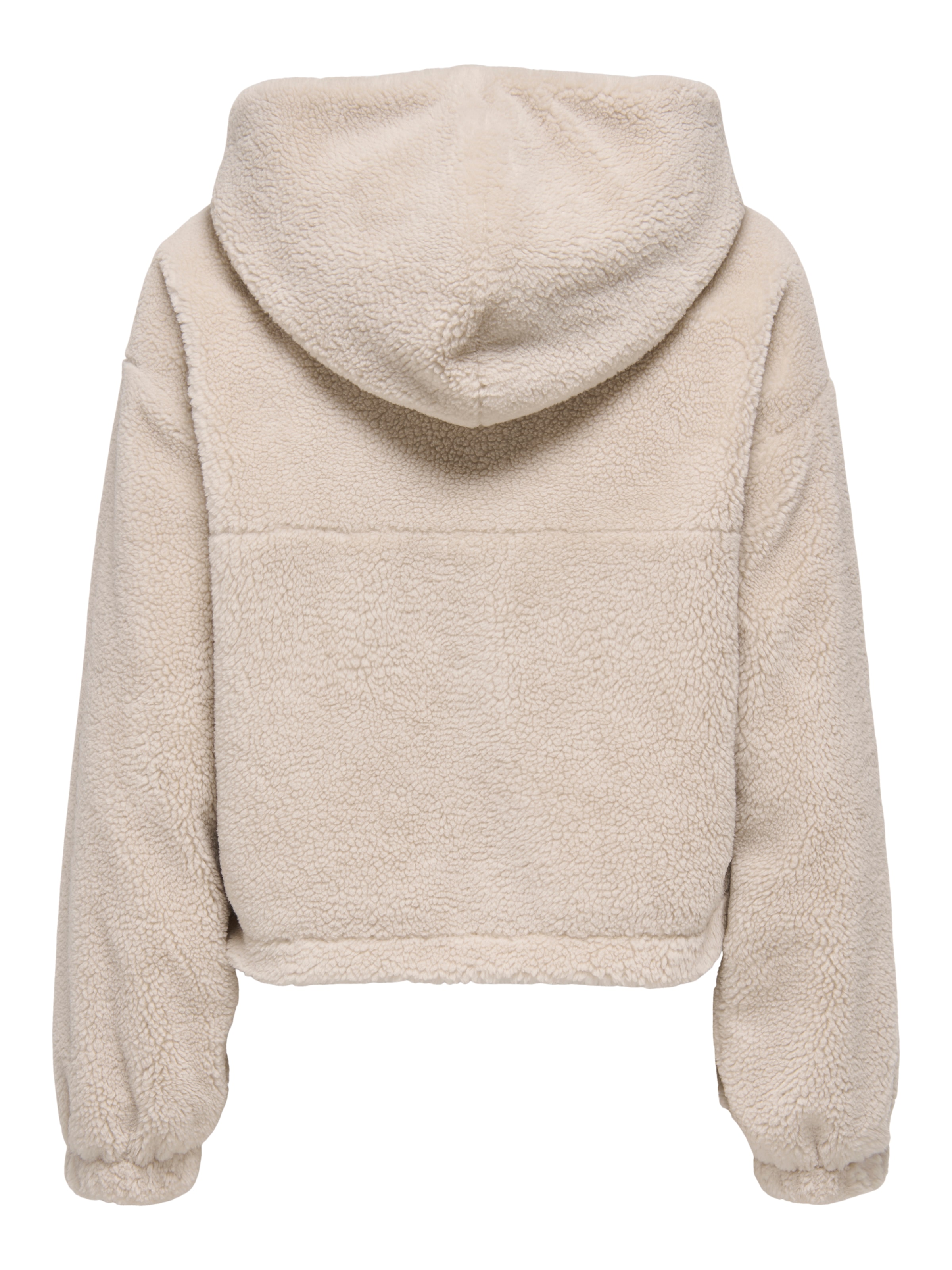 ONLY Fleecejacke »ONLSIENA TEDDY ANORAK LIFE CC OTW«, mit Kapuze