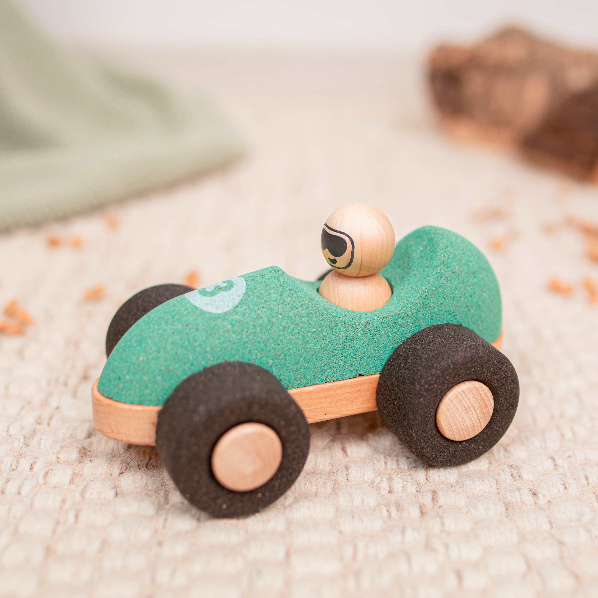 KORKO Voiture-jouet »E-Cork Racer« Made in Europe