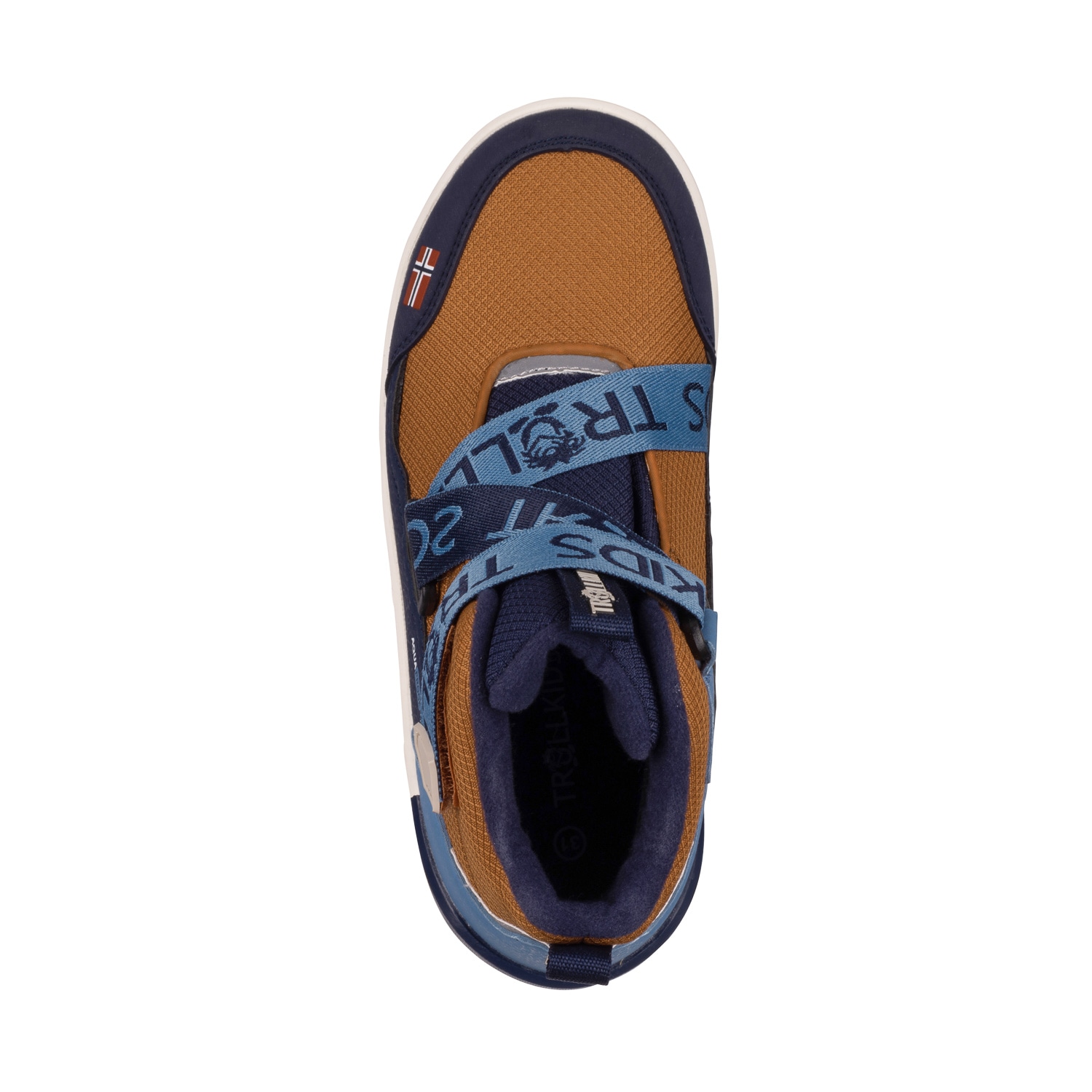 TROLLKIDS Barfussschuh »KIDS NORDFJORD BAREFOOT WINTER HIKER«  wasserdicht, warmes Fleecefutter