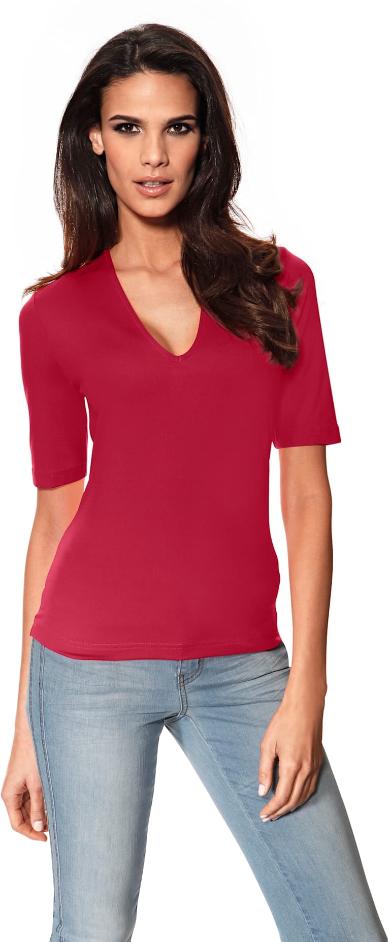 heine V-Shirt "V-Shirt" 1 Stk.