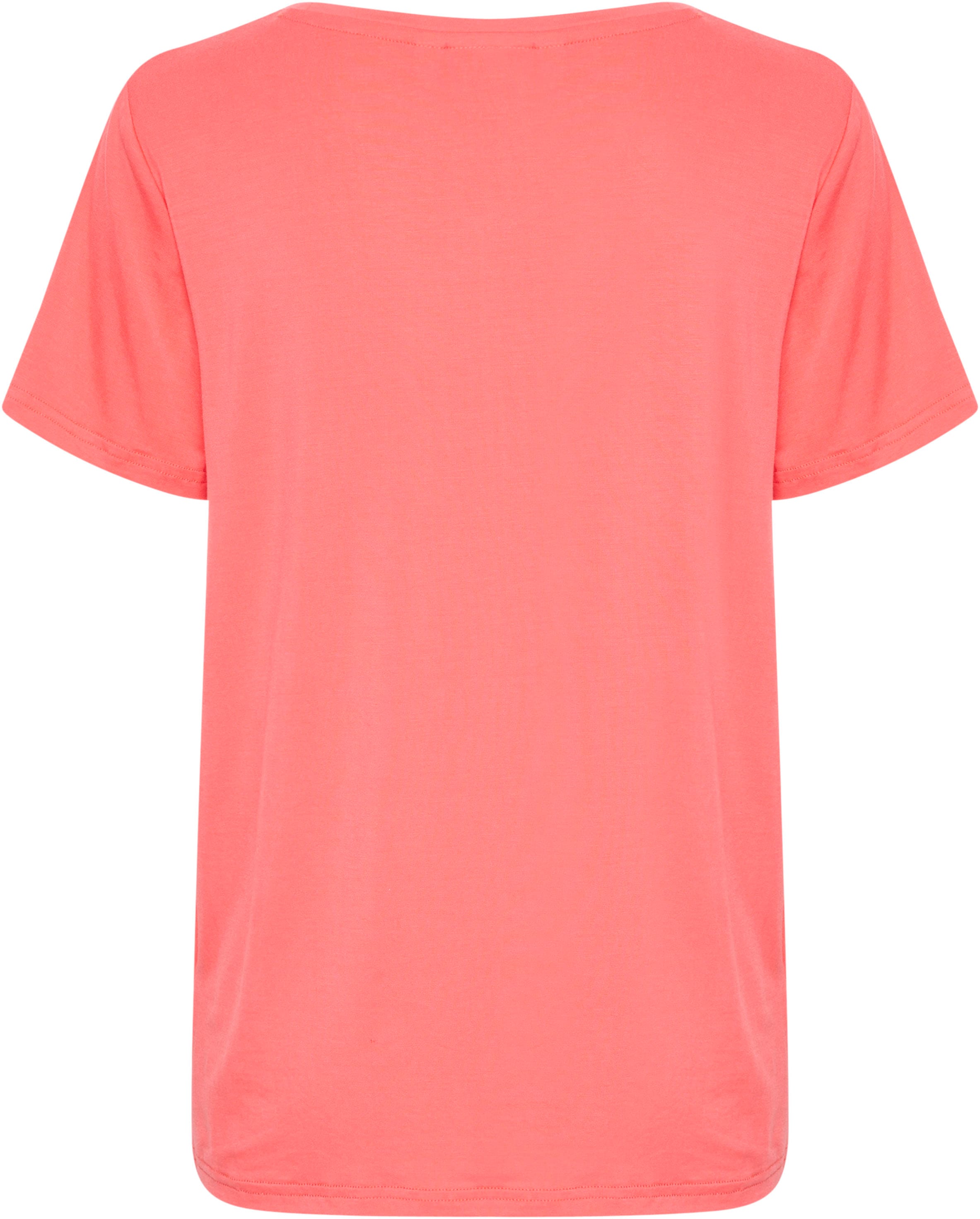 Saint Tropez Kurzarmshirt »AdeliaSZ V-N T-Shirt«
