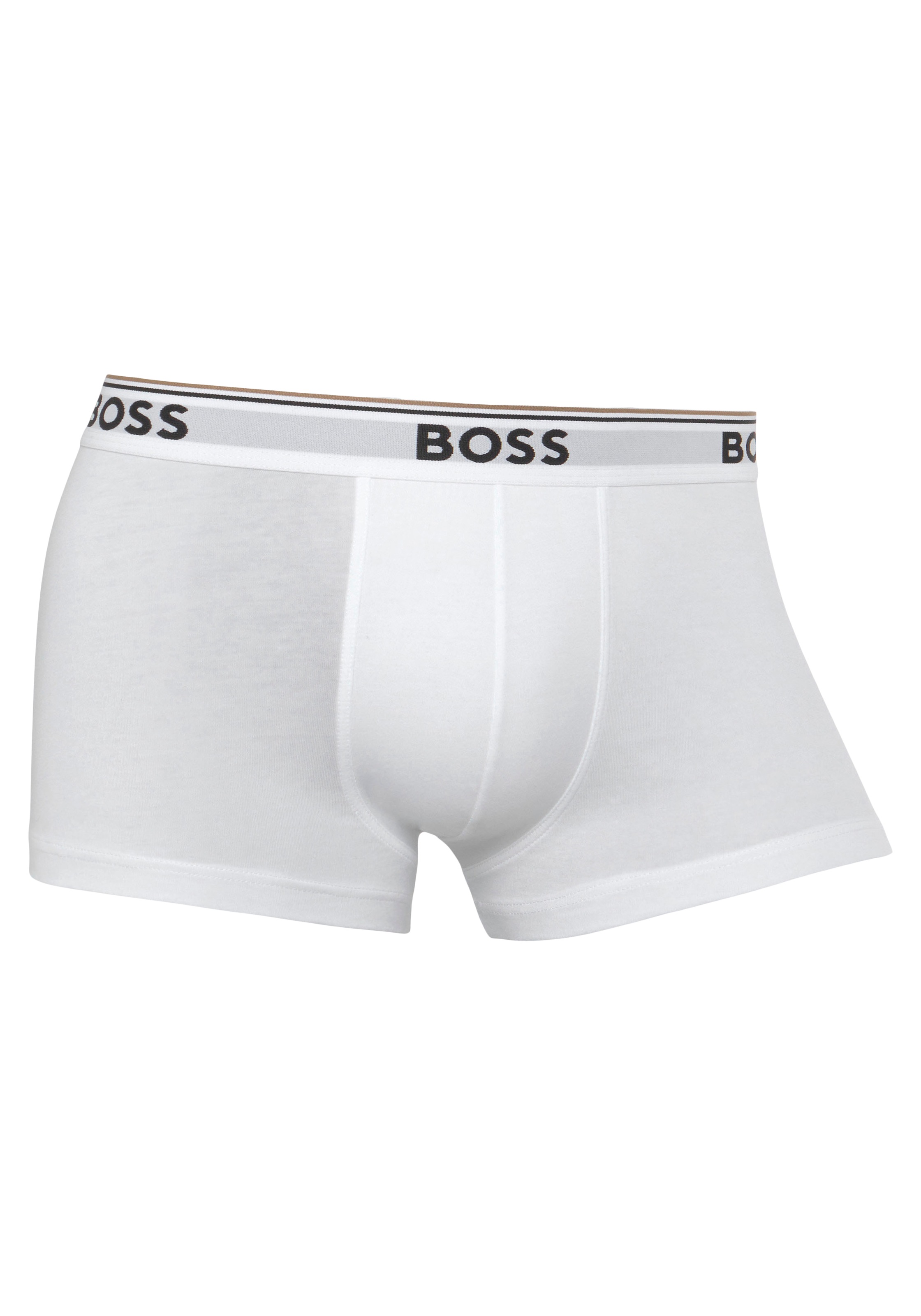 BOSS Tronc »TRUNK 3 PACK« 3 cuis BOSS Schriftzug auf dem Bund