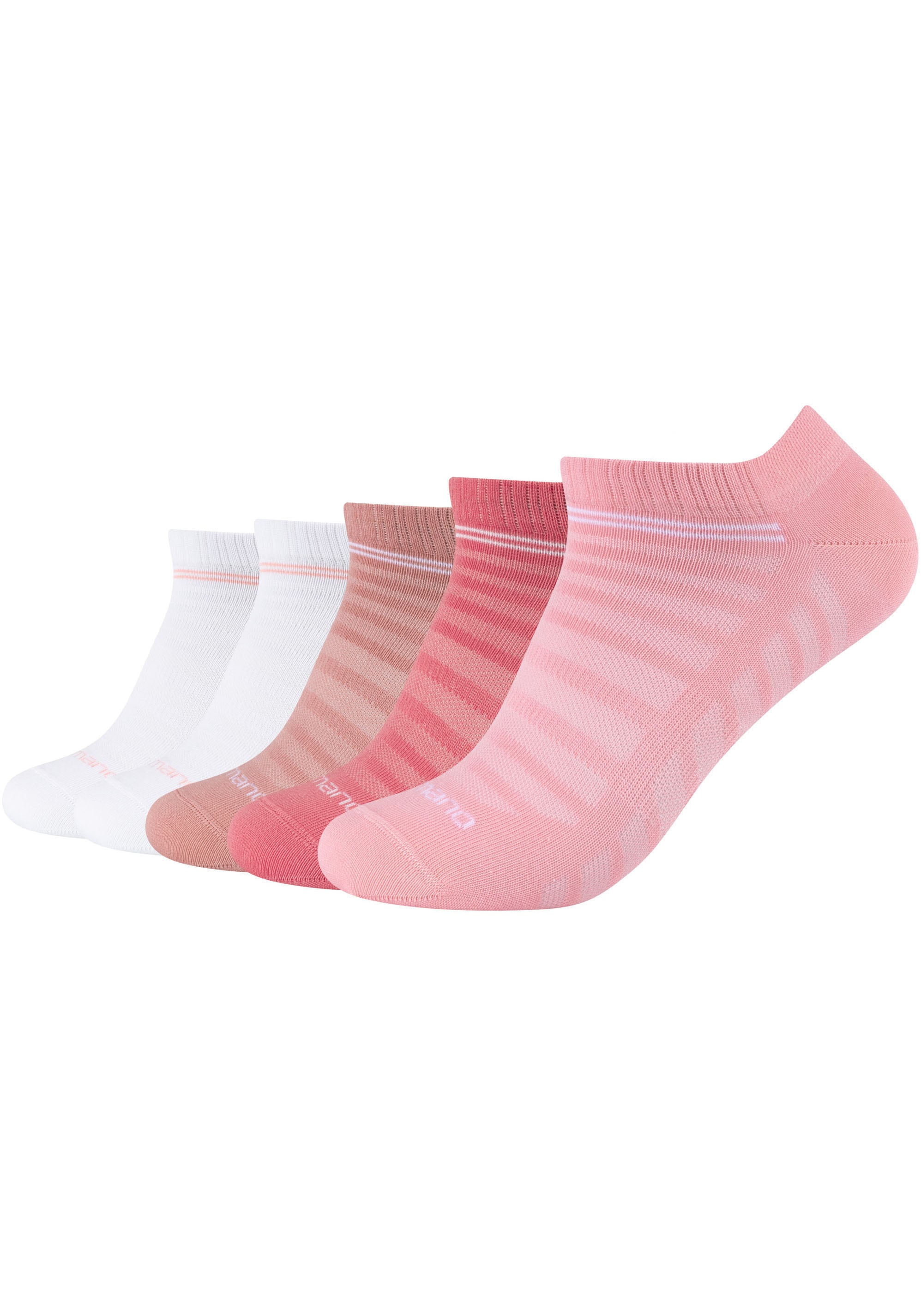 Camano Sneakersocken »mesh ventilation«, (10 Paar), Mesh-Belüftung: Perfektes Fuss-Klima bei jeder Aktivität