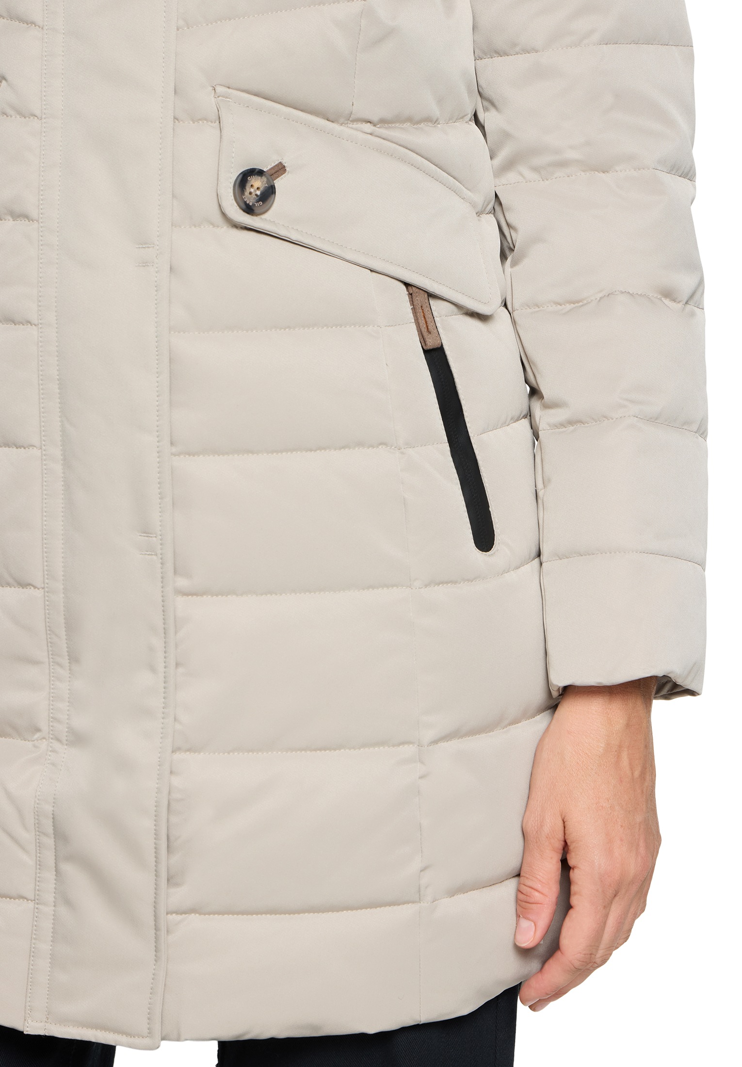 Gil Bret Manteau matelassé Manteau d'hiver avec capuche et matelassage