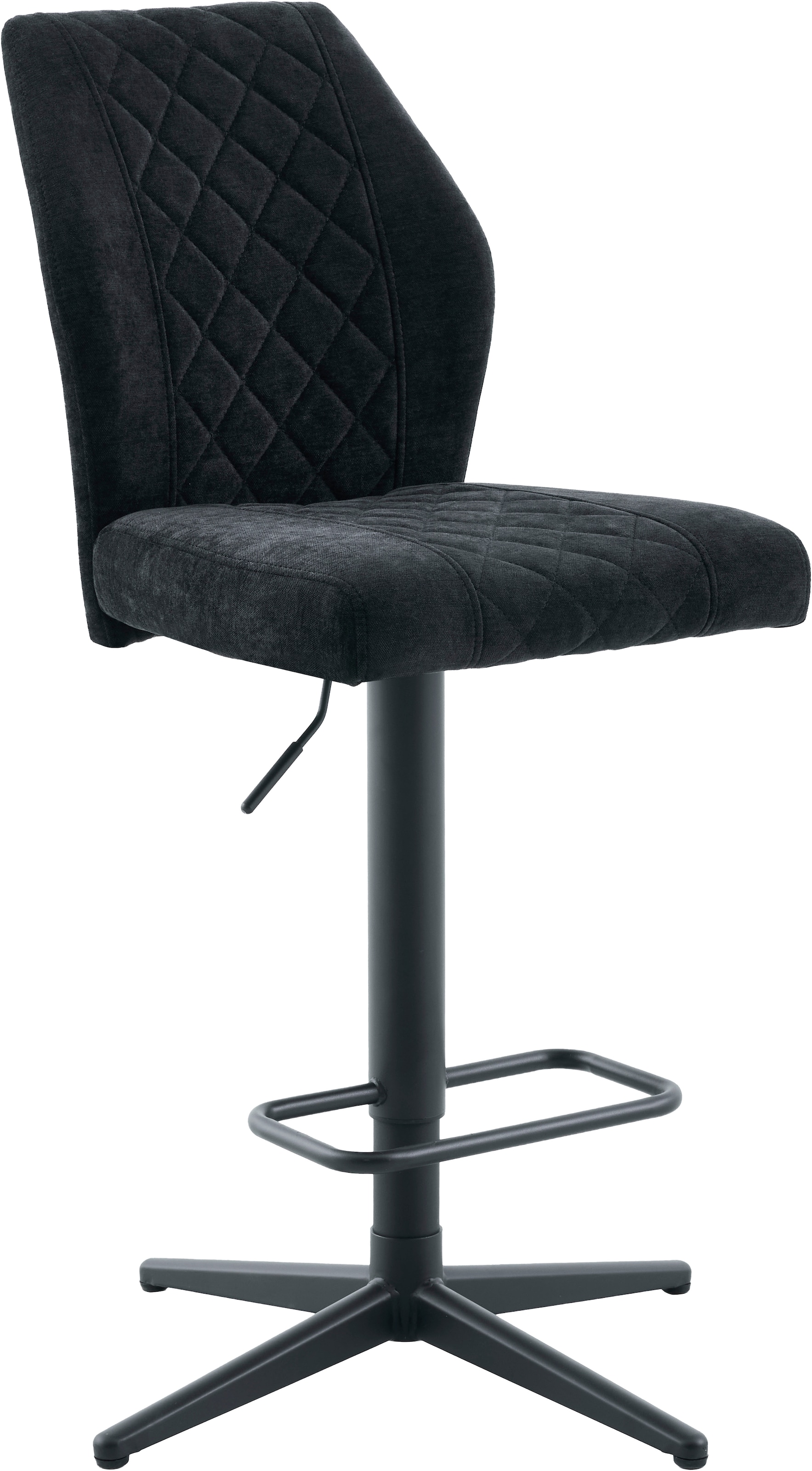 HELA Barhocker »BABSI« Set, 2 Stk. tlg. 360° drehbar, höhenverstellbar mit Gasdruckfeder, Sternfuss