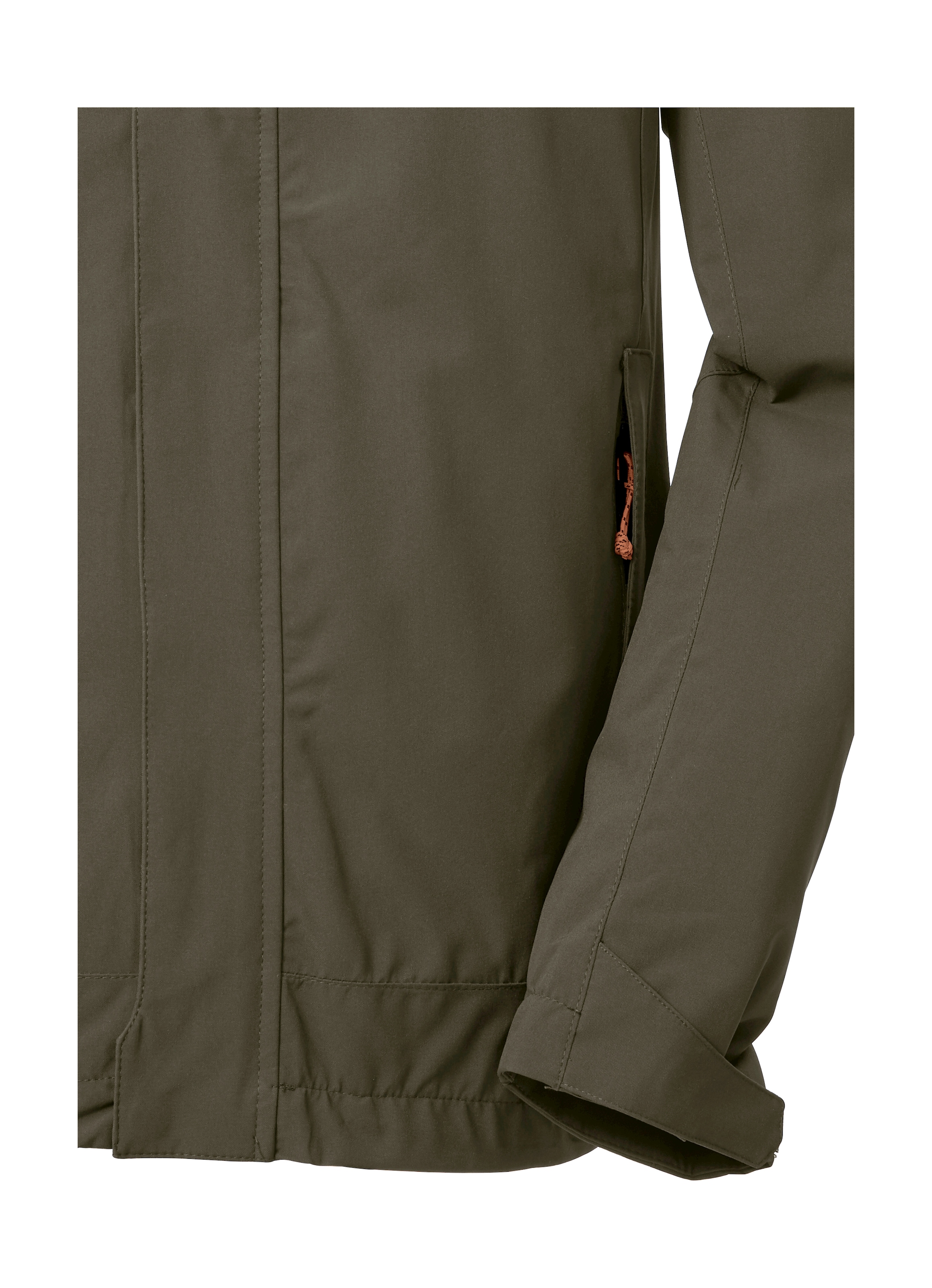 Killtec Outdoorjacke »KOS 87 MN JCKT_XENIOS«, 100% wasser- und winddicht, abzippbare Kapuze, verstellbare Bündchen