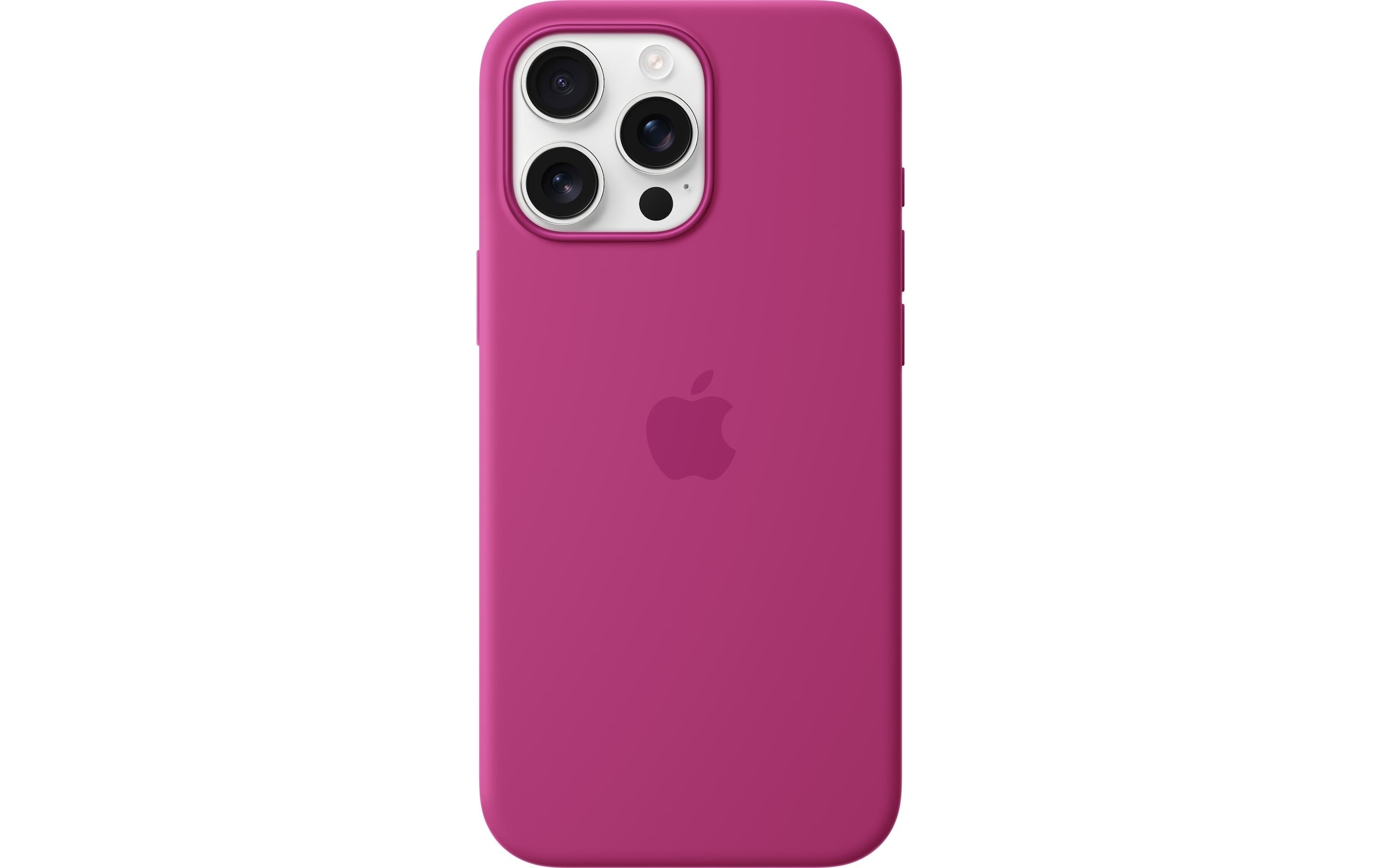 Apple Smartphone Silikon Case mit MagSafe, iPhone 16 Pro Max, Fuchsia