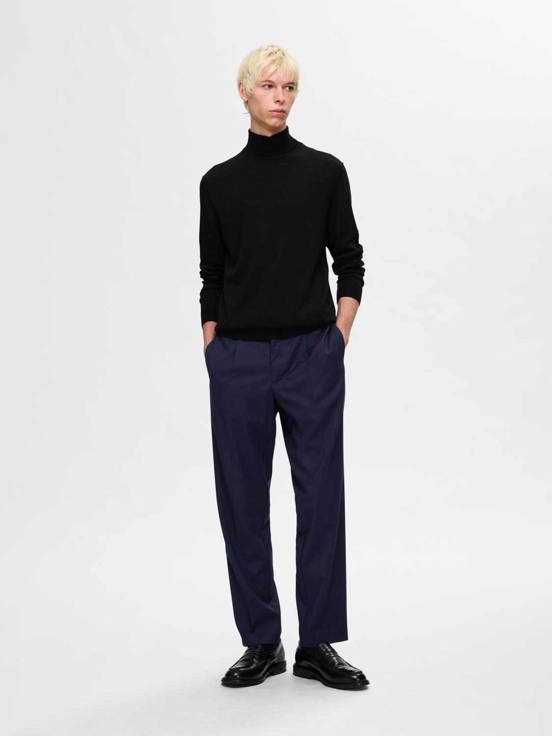 SELECTED HOMME Chinohose »SLH190-REG TAPERED LEROY PLEAT PANT NOOS«