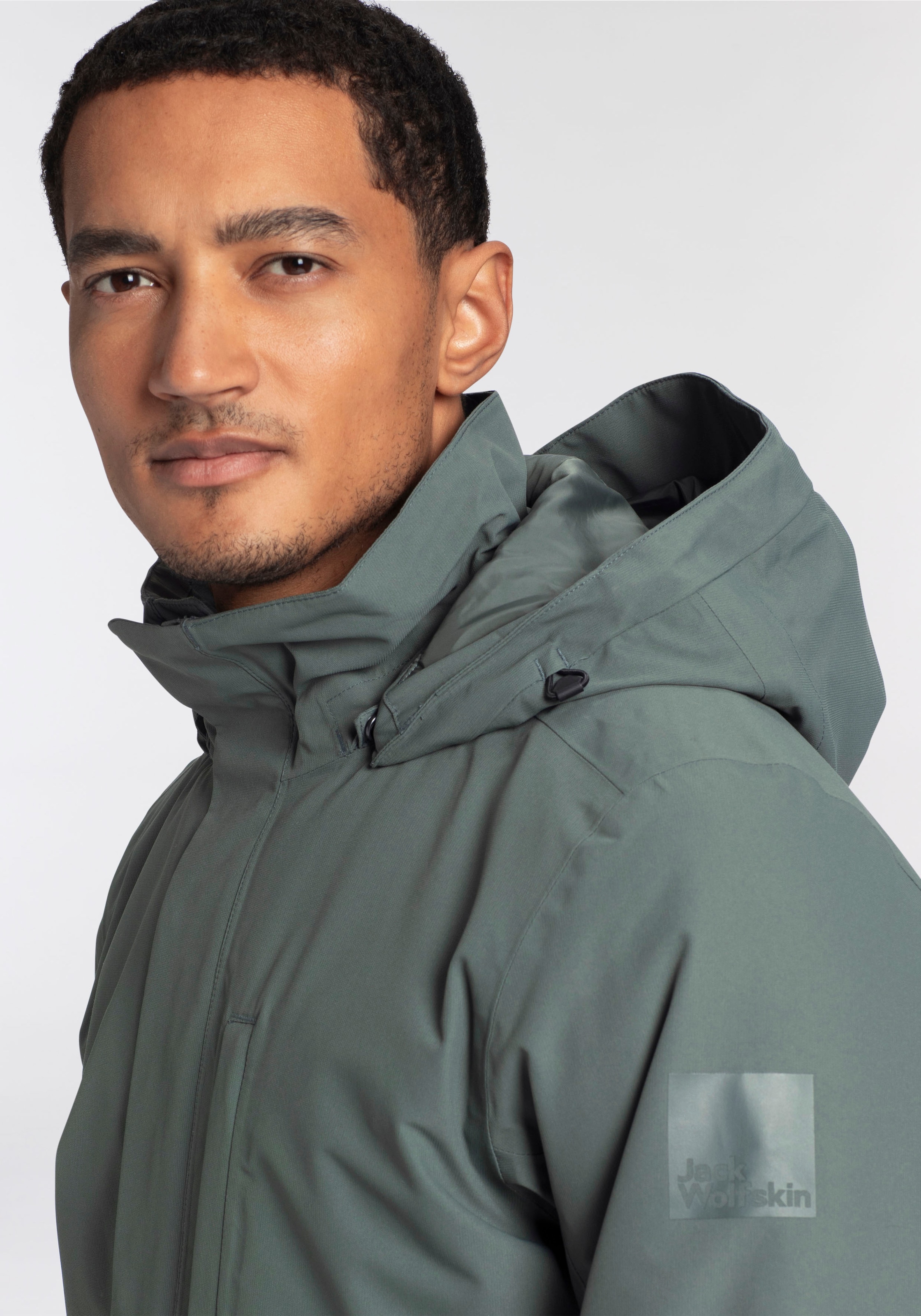 Jack Wolfskin Funktionsjacke »NORTH COAST«, mit Kapuze