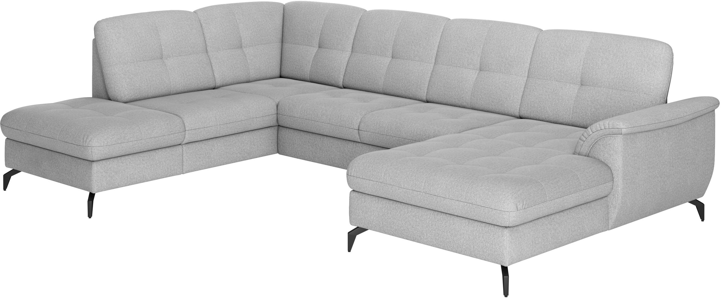 sit&more Wohnlandschaft »Zora U-Form«, wahlweise mit Bettfunktion und Bettkasten