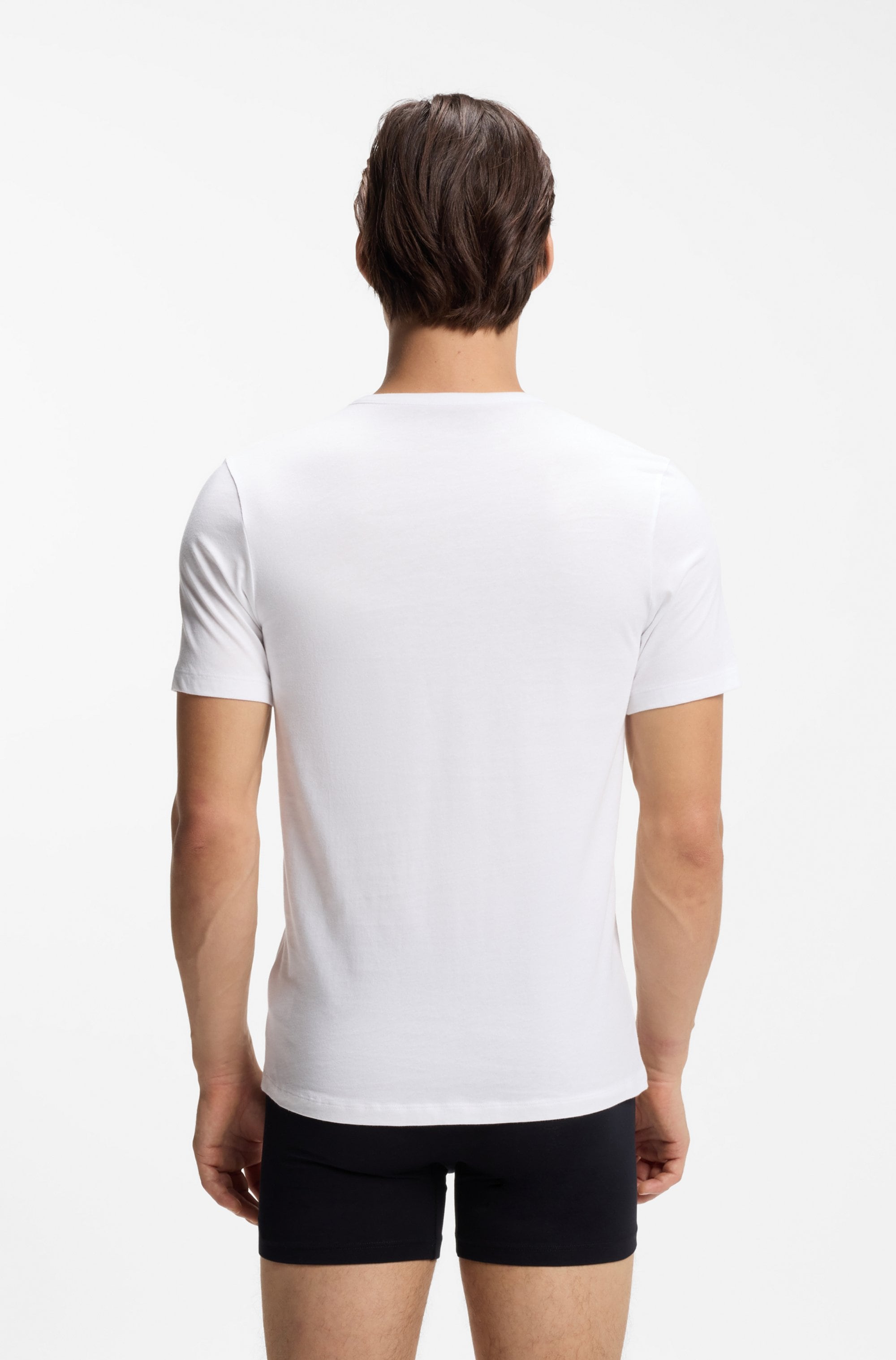 HUGO Underwear T-shirt »RN TRIPL« Packung, 3 pièces mit Rundhalsausschnitt