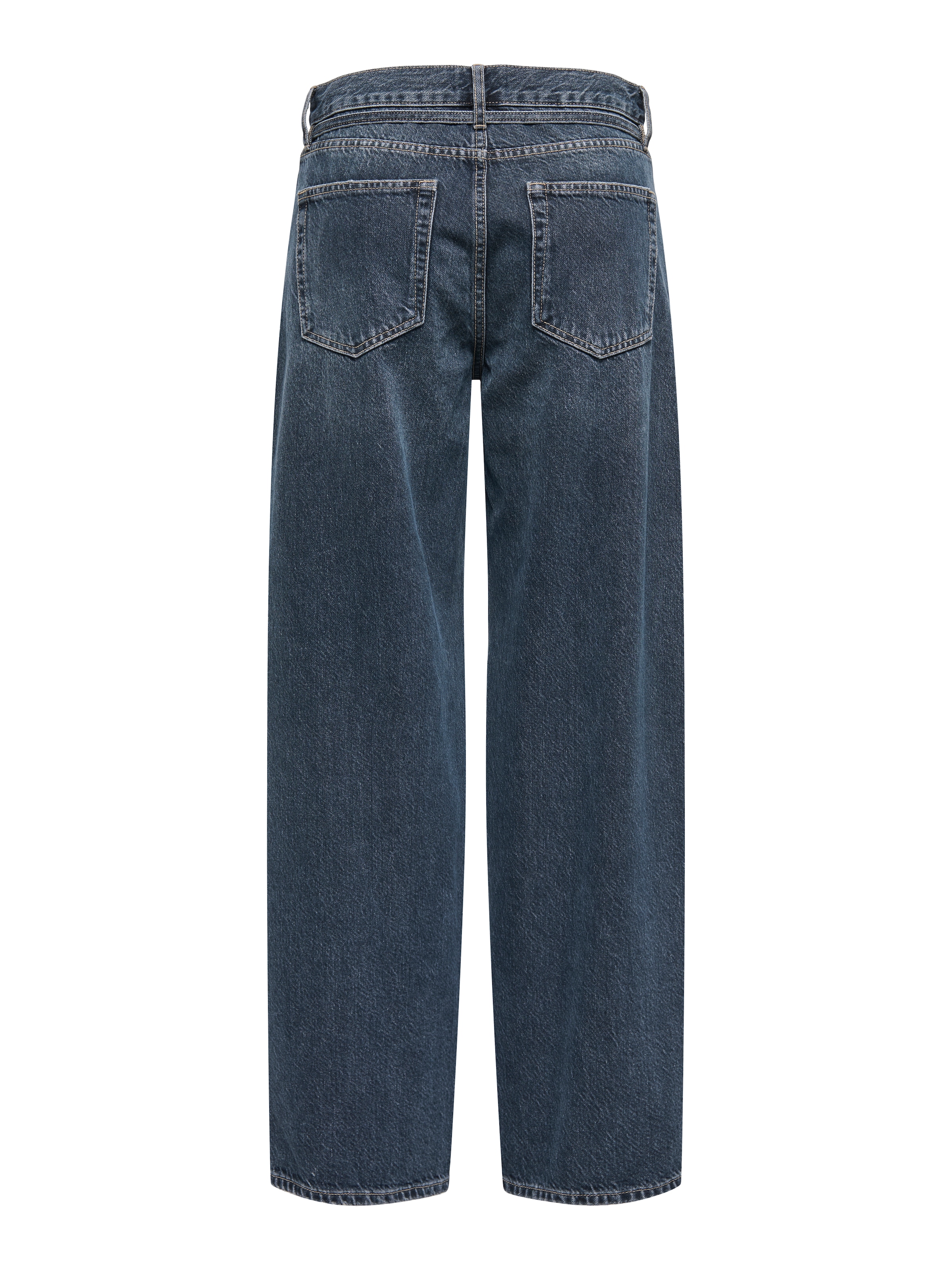 ONLY Jeans droit »ONLGIANNA MW STRAIGHT DNM DOT003 NOOS« Coton