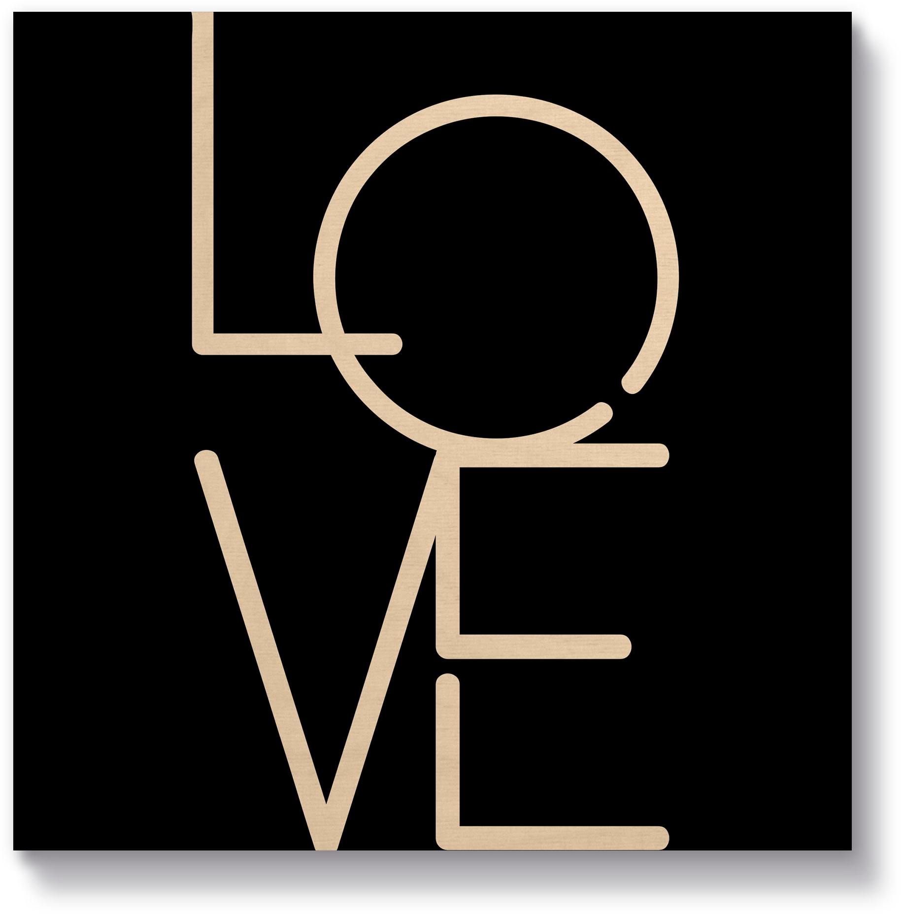 Artland Holzbild »Love - Liebe«, Sprüche & Texte, (1 St.) bequem kaufen