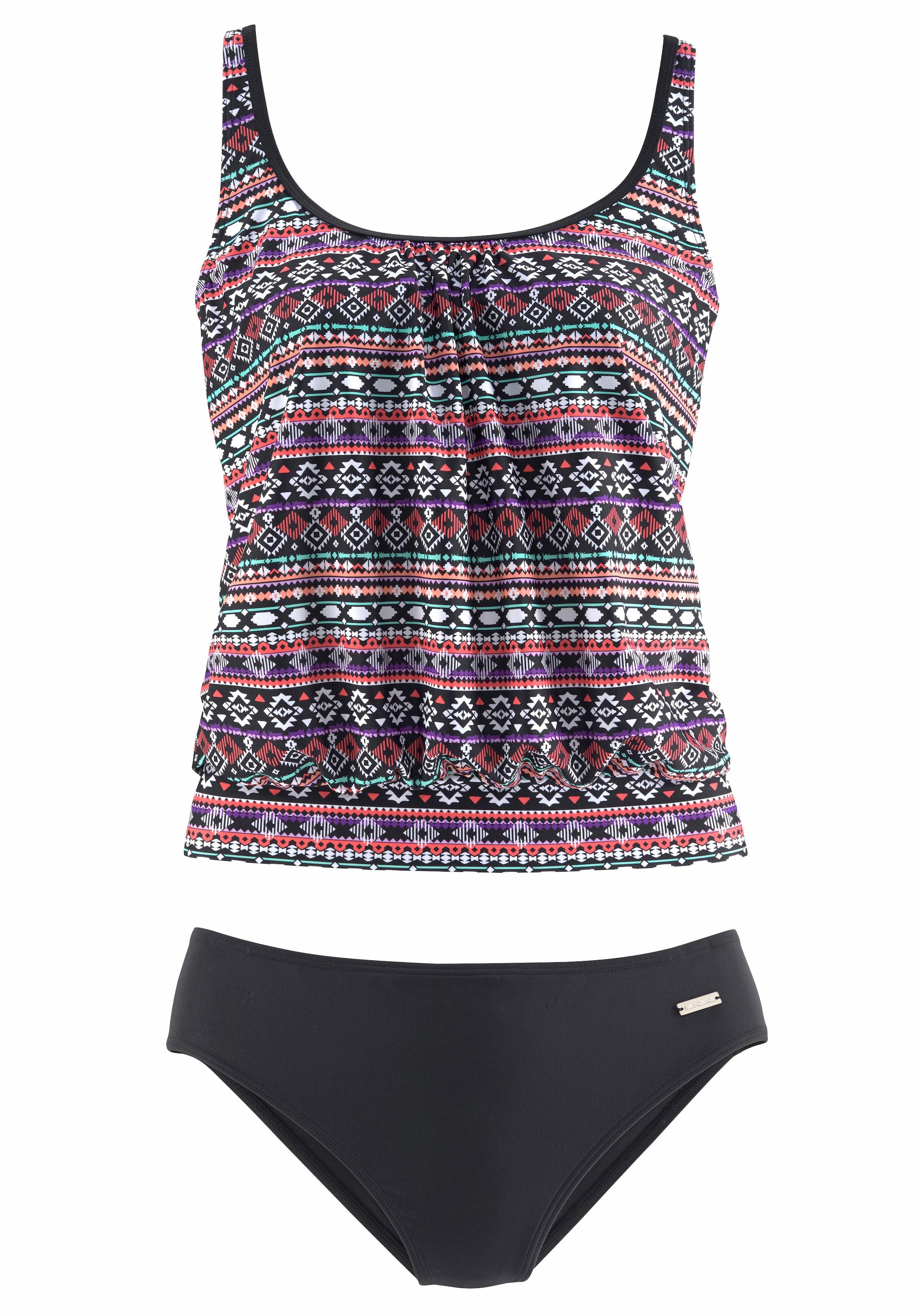 LASCANA Oversize-Tankini, im angesagten Ethno-Look