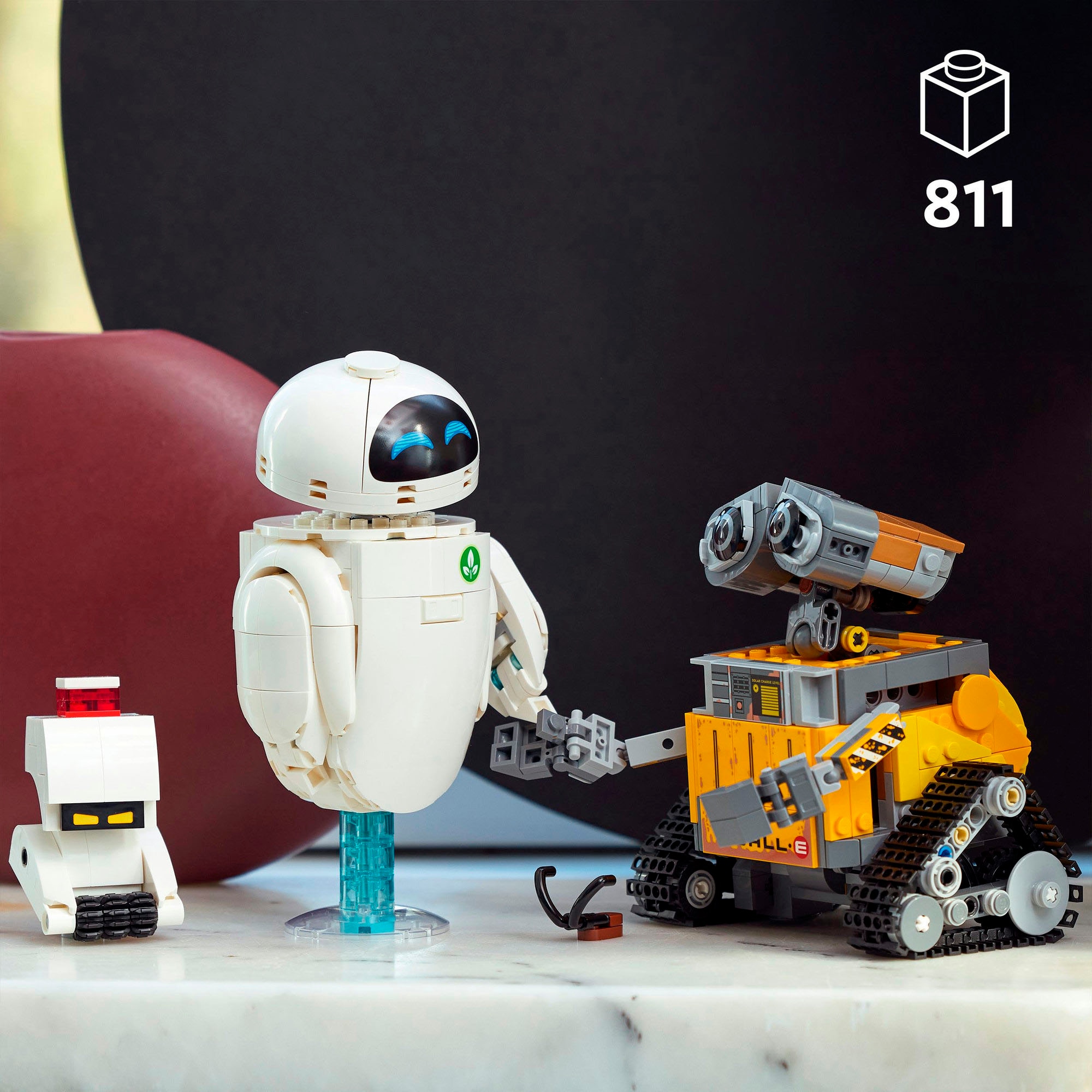 LEGO® Konstruktionsspielsteine »WALL-E und EVE (43279), LEGO Disney Pixar« Made in Europe