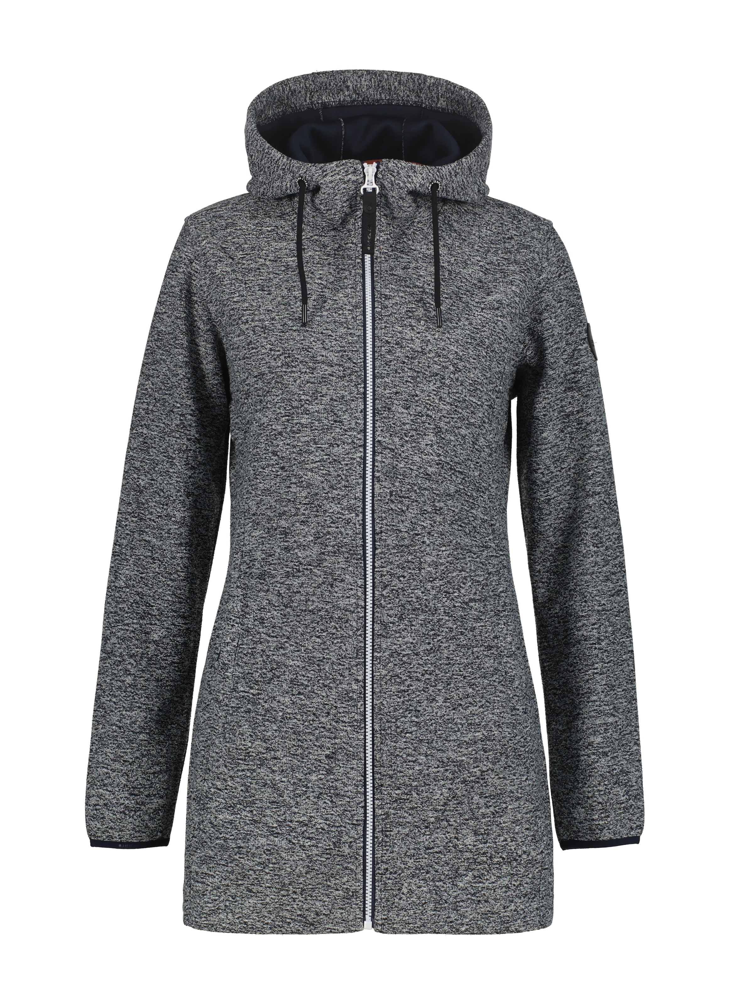 Icepeak Strickjacke »D STRICKFLEECEJACKE ALZEY«, Wasserabweisend & Atmungsaktiv & Windabweisend