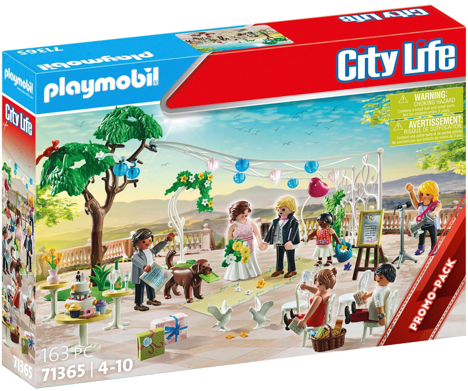 Konstruktions-Spielset »Hochzeitsfeier (71365), City Life«, (163 St.)