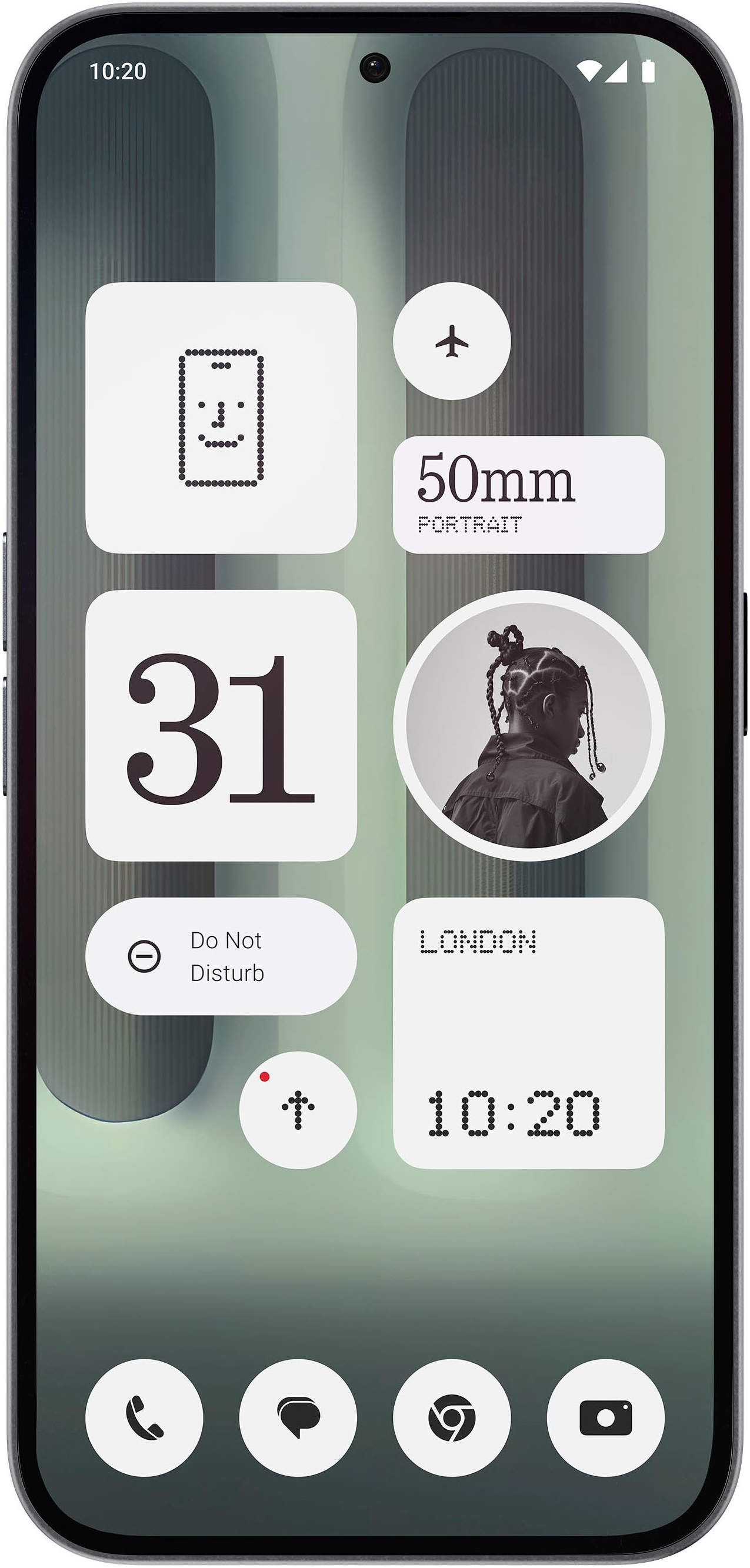 NOTHING Smartphone »Phone (2a) Plus« grau