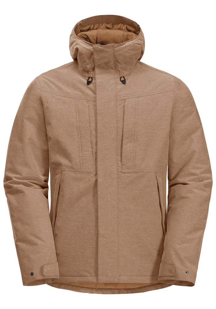 Jack Wolfskin Winterjacke »SNOWY PARK JKT M«, mit Kapuze