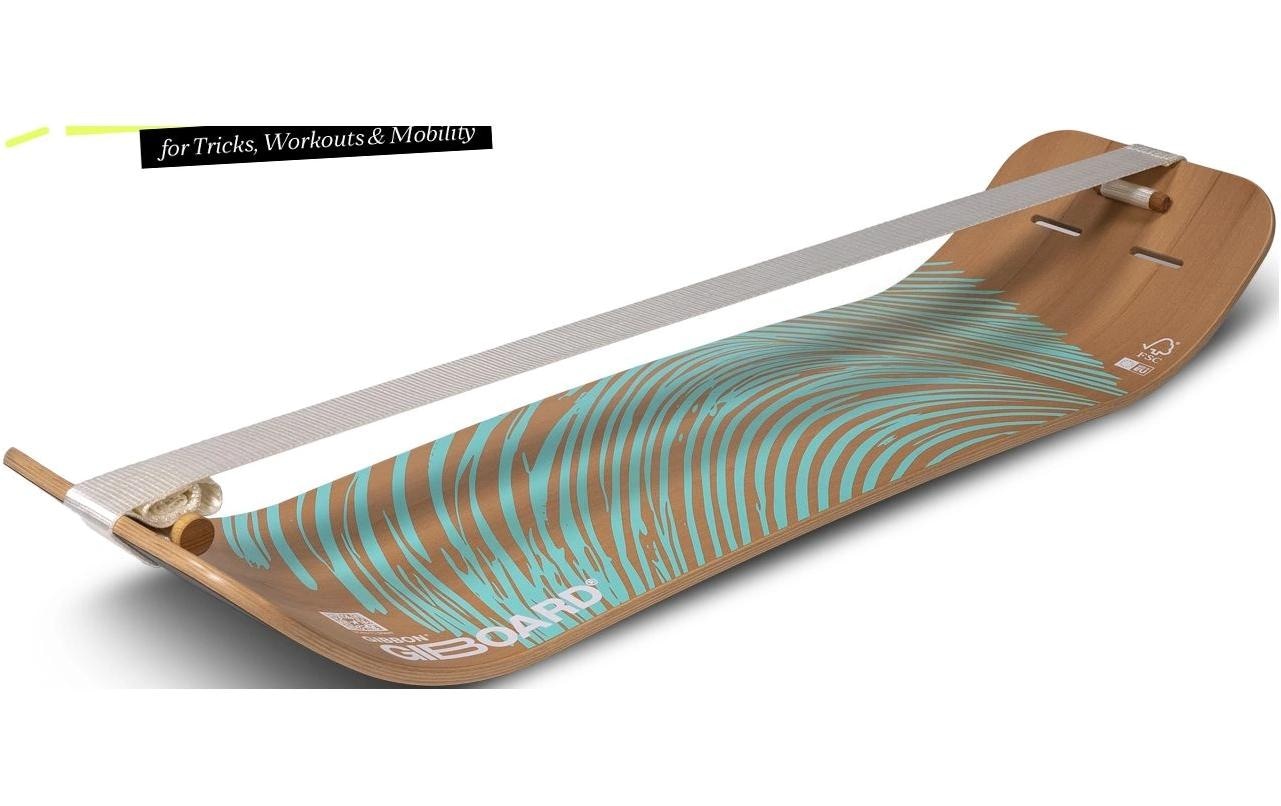 Gibbon Balanceboard »Slackboard Set Zen Blue Set 106 cm Buche«