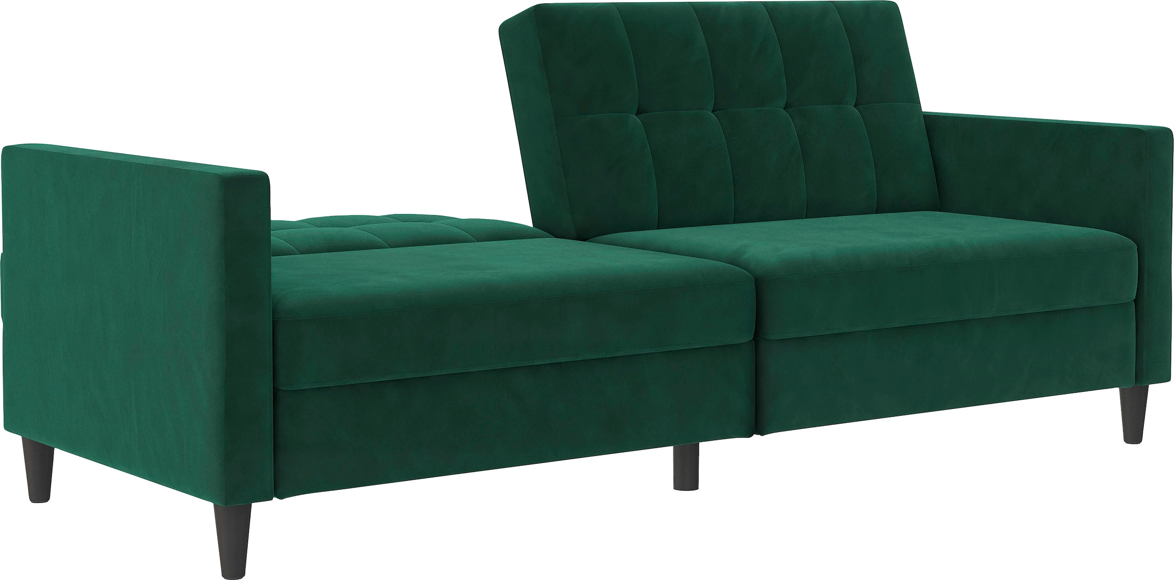 Dorel Home 3-Sitzer »Hartford II« Bettfunktion, Rückenlehne 2-teilig, 3-fach verstellbar, Sitzhöhe 43 cm