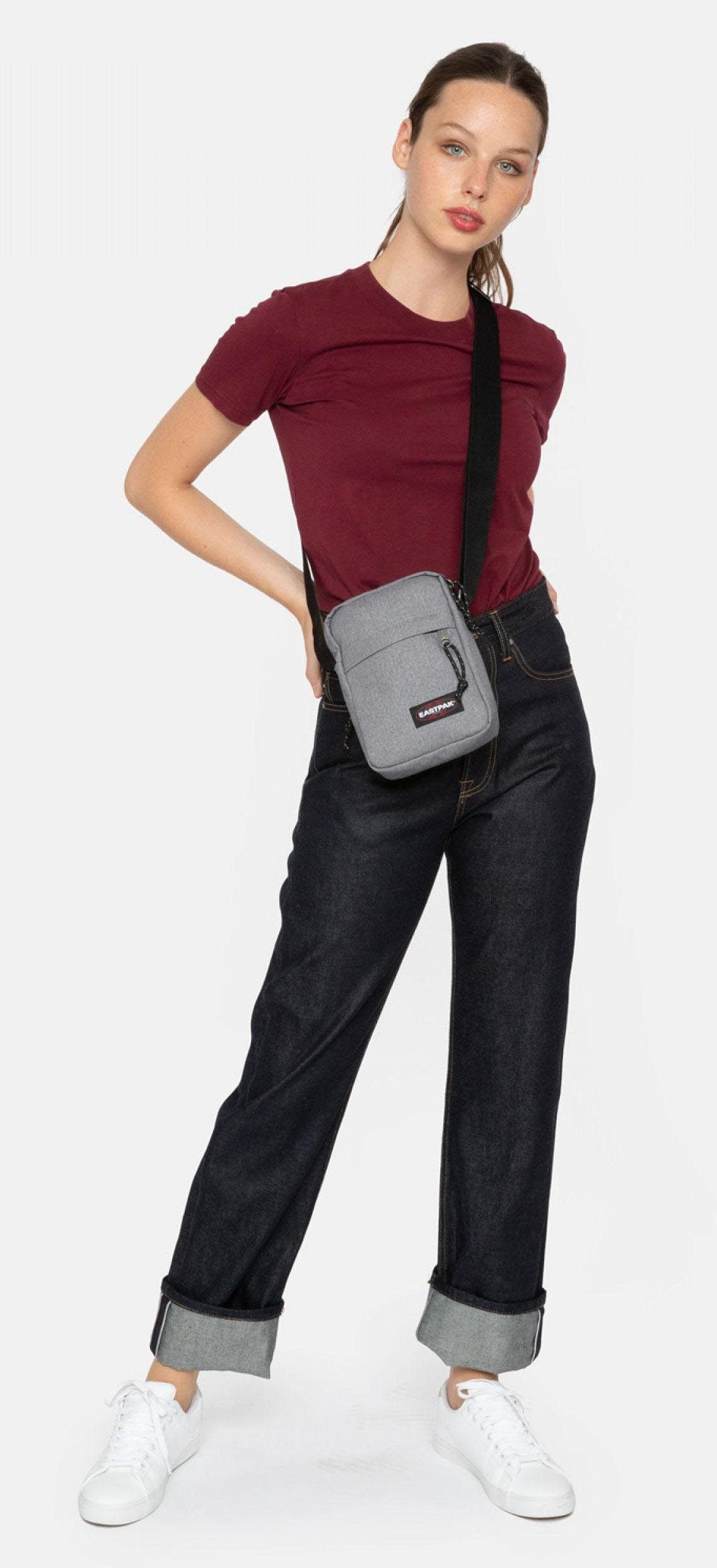 Eastpak Schultertasche »THE ONE Aviator Blue« mit verstellbarem Schulterriemen