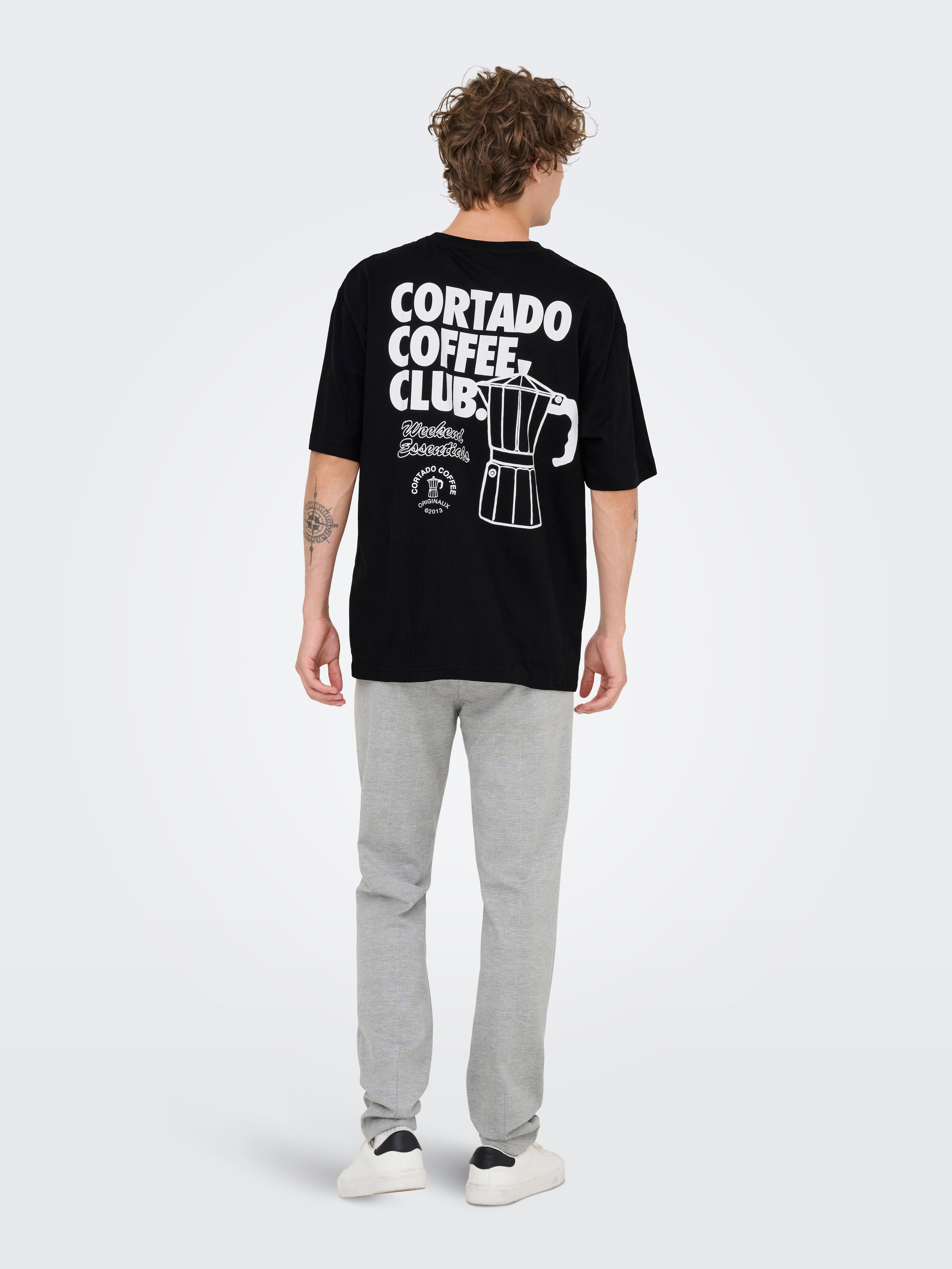 ONLY & SONS T-Shirt »ONSNATHAN RLX SS TEE NOOS« Baumwolle, relaxed fit