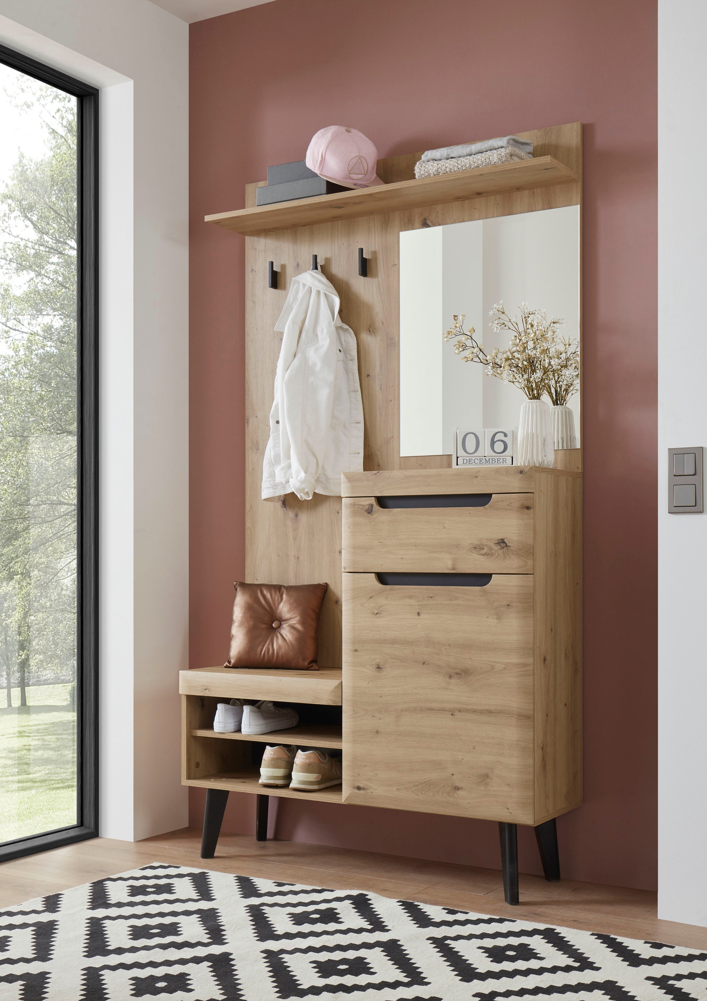 Image of my home Garderobenschrank »Torge«, im schönen Scandi Look bei Ackermann Versand Schweiz
