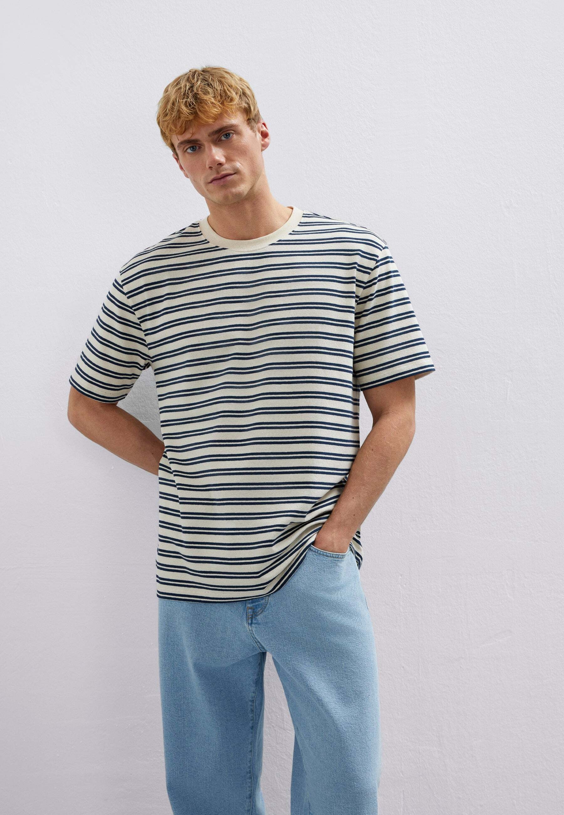 Mavi T-Shirt »Mavi T-Shirt Stripe«