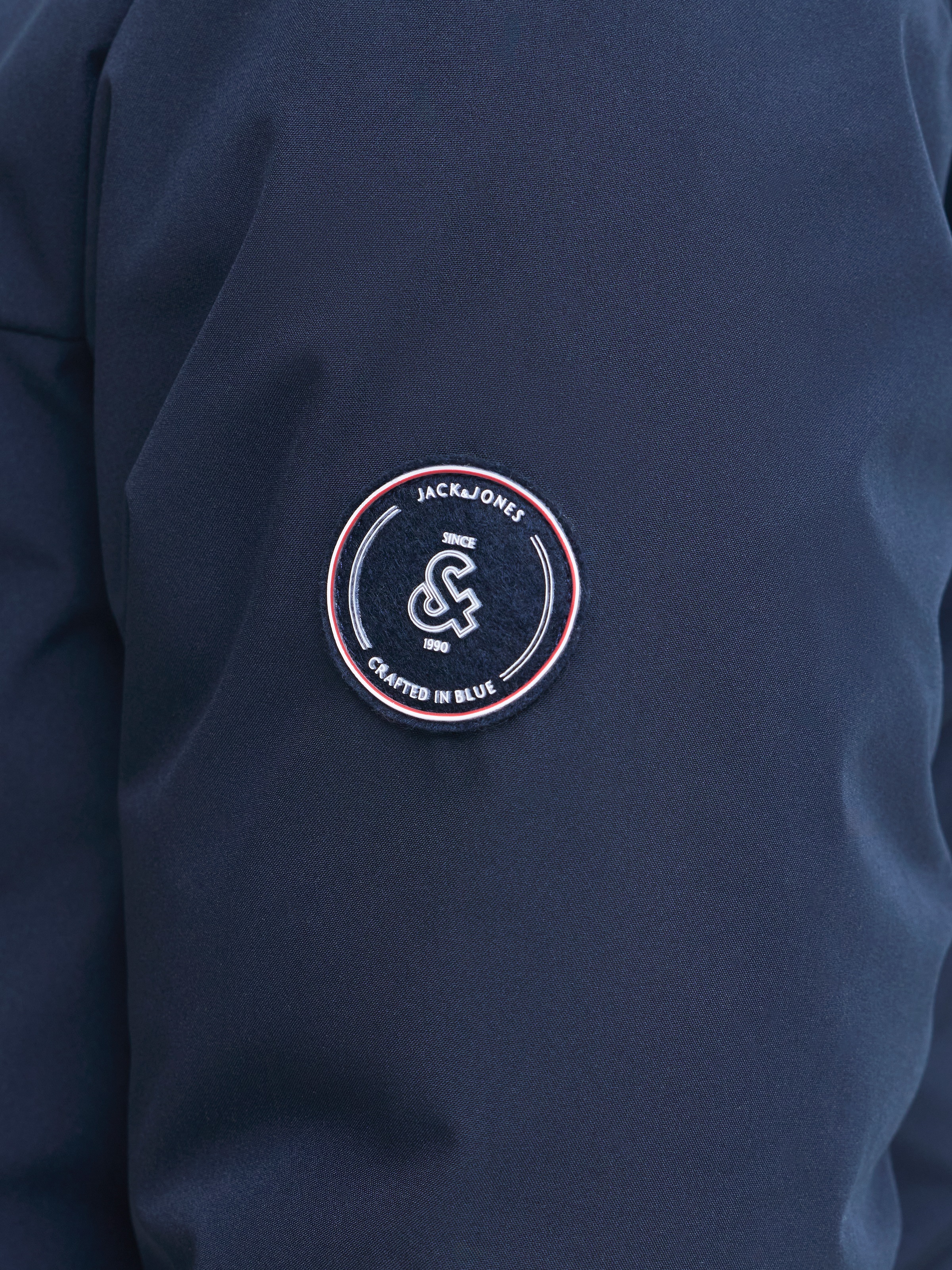 Jack & Jones Junior Wendejacke »JJEBROOKLYN REVERSIBLE JACKET SN JNR« mit Kapuze Kunstfaser, zum Wenden