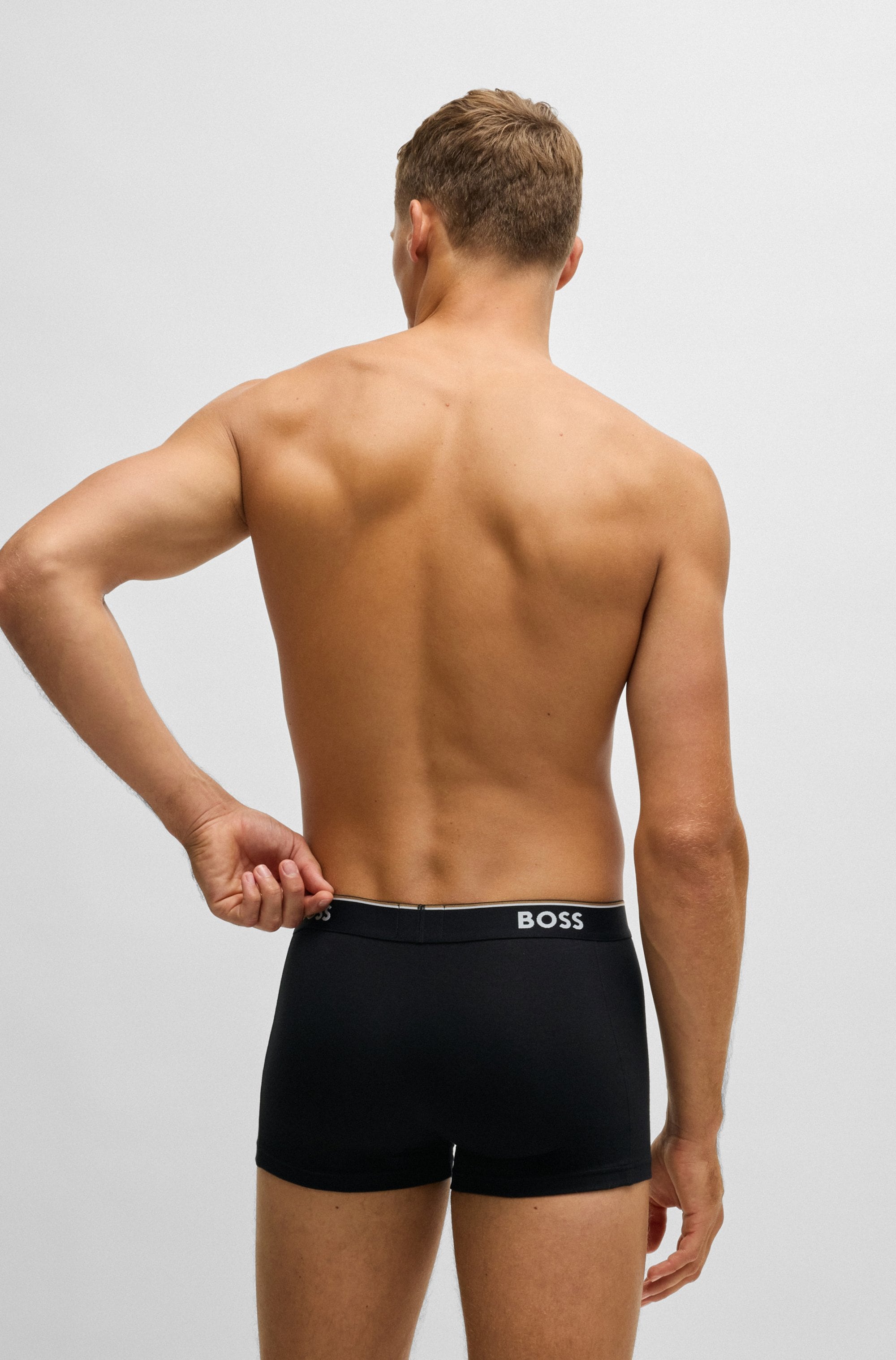 BOSS Trunk »Trunk 3P Power Desig«, (Packung, 3 St., 3er), mit BOSS Schriftzug
