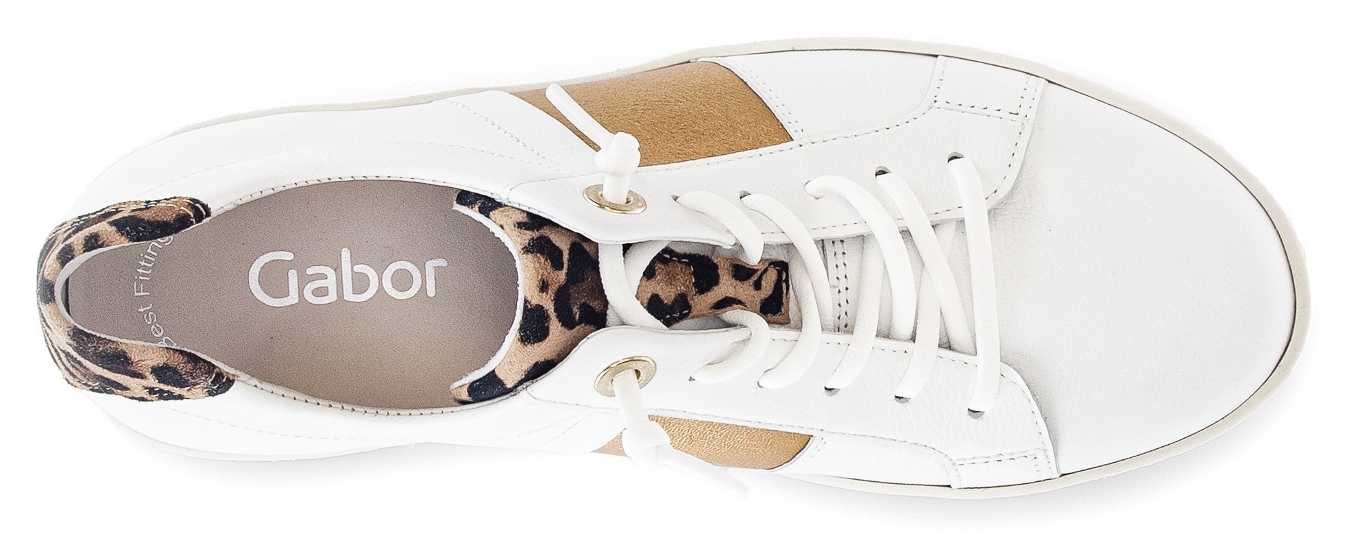 Gabor Slip-On Sneaker, mit Ziernähten, Freizeitschuh, Halbschuh, Schlupfschuh