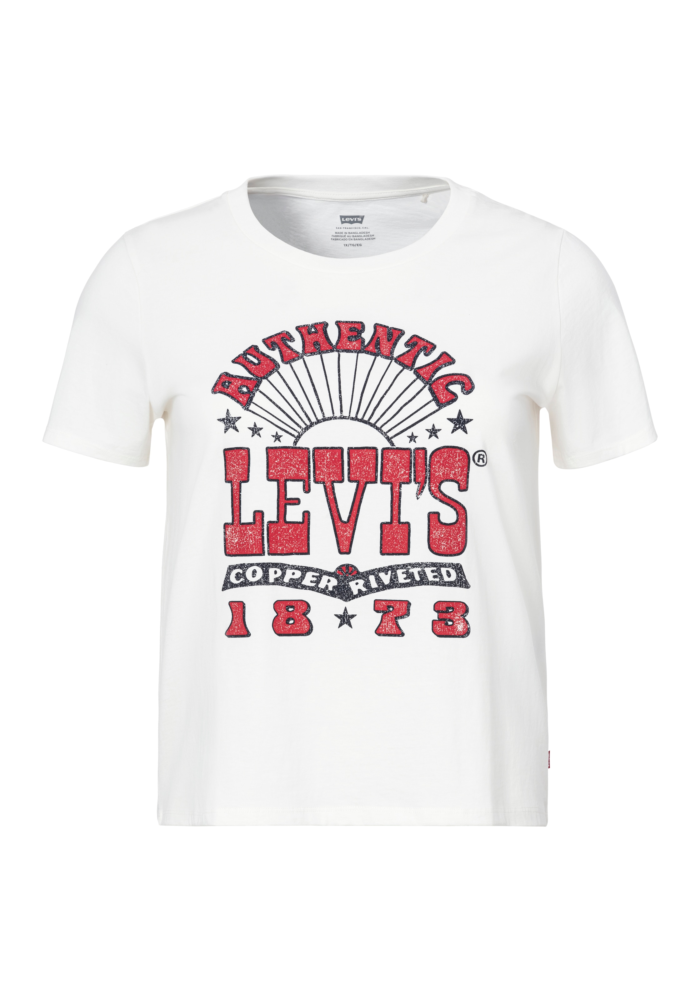 Levi's® Plus T-Shirt »PL PERFECT TEE«, mit Logodruck