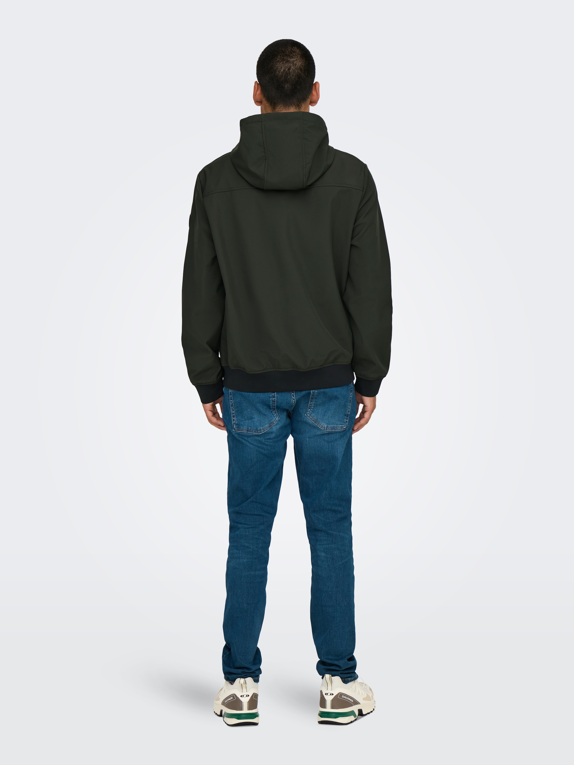 ONLY & SONS Veste softshell »ONSBOWIE SOFTSHELL BOMBER NOOS« mit Kapuze