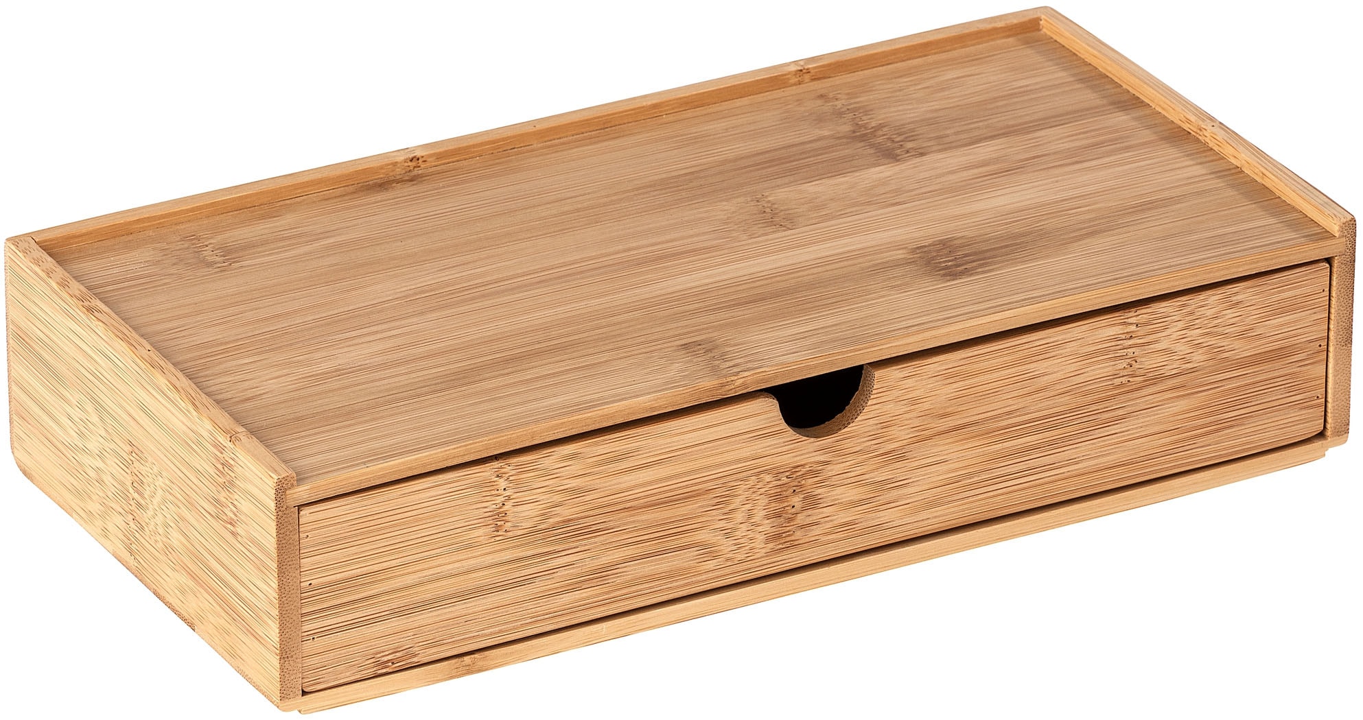 WENKO Organizer »Modell Terra«, Aufbewahrungsbox mit Schublade, ideal für Bad, Gäste-WC, Küche & Flur