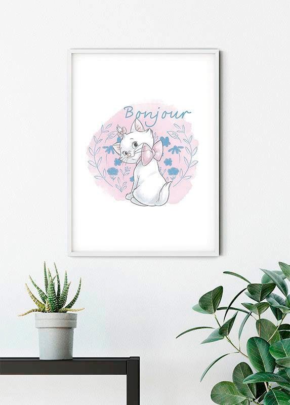 Komar Bild "Aristocats Marie" Disney 1 Stk. tlg. Wandbild zur Dekoration im Kinderzimmer - ohne Rahmen