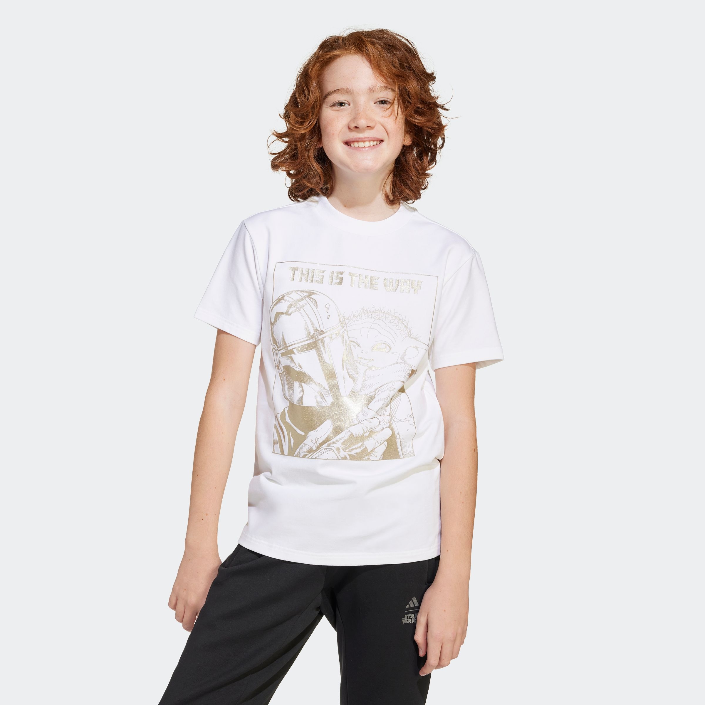 Image of adidas Sportswear T-Shirt "ADIDAS STAR WARS MANDALORIAN GRAPHIC"