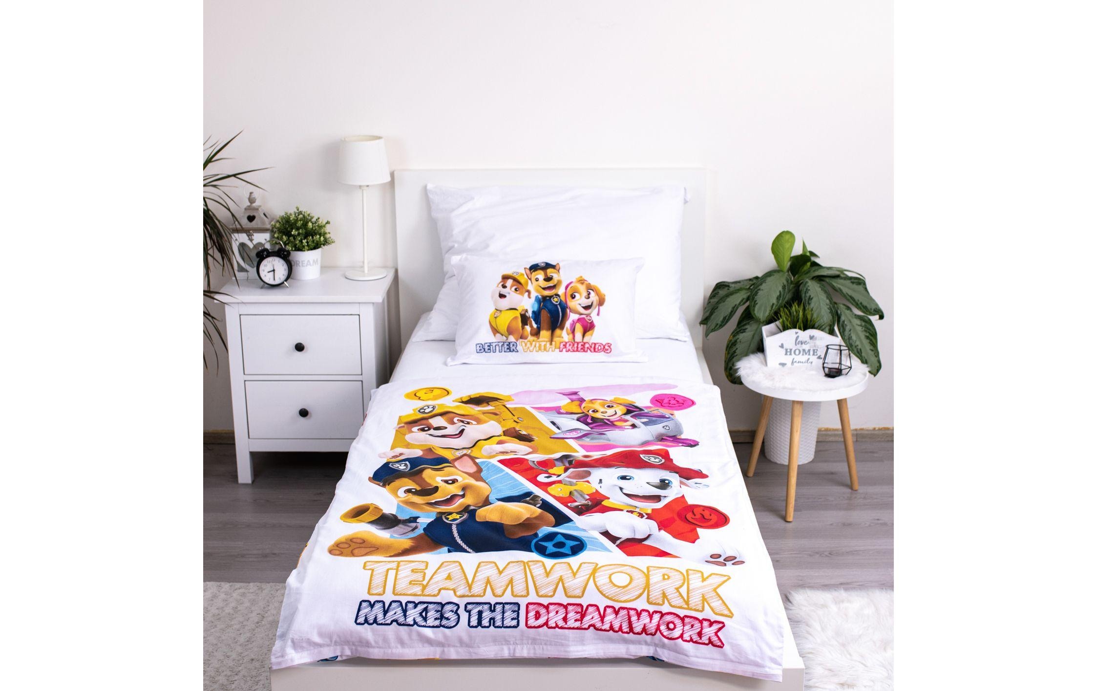 Kinderbettwäsche »Jerry Fabrics Paw Patrol PP498 100 x 135 cm + 40 x 60 cm«