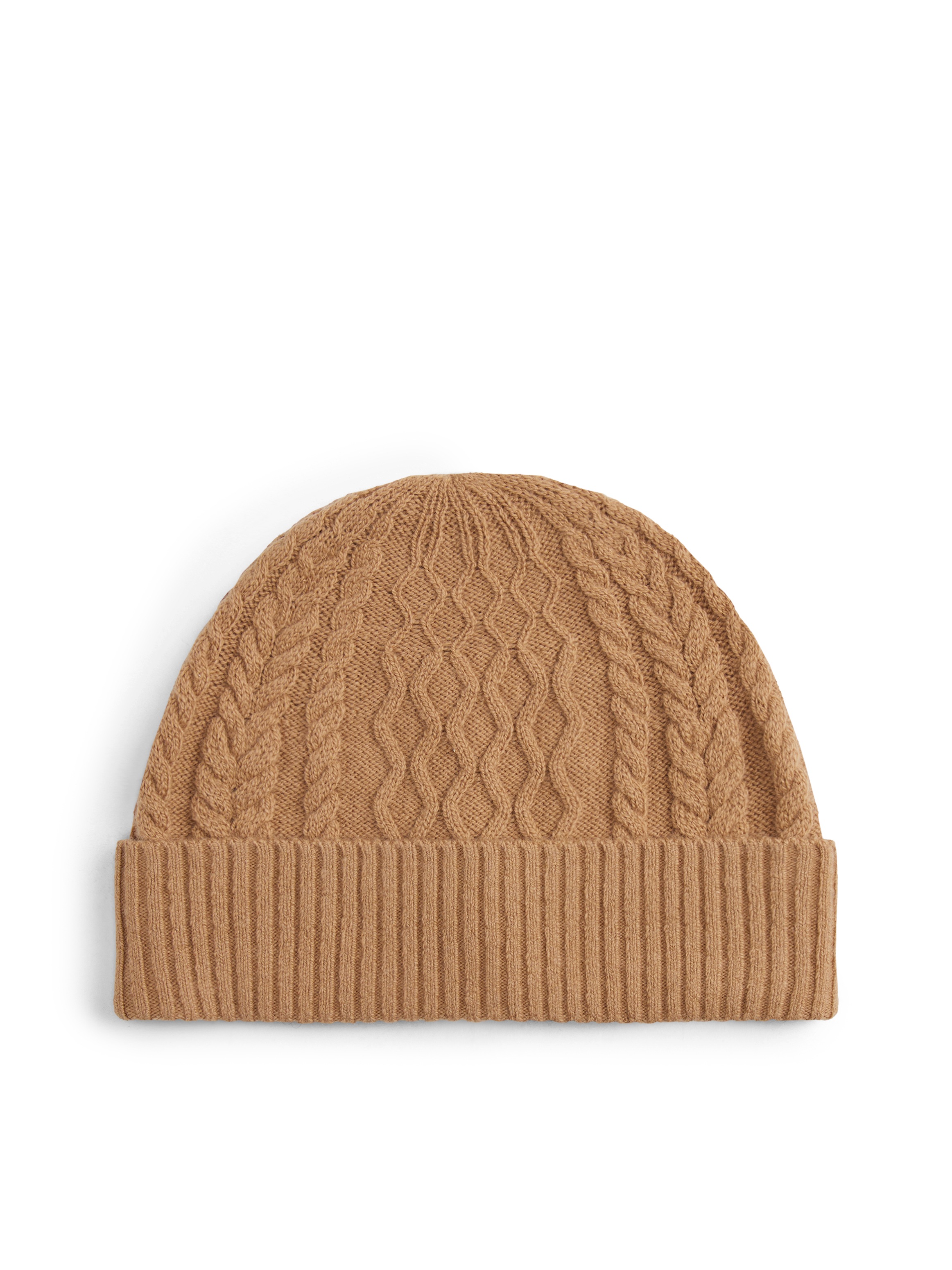Tommy Hilfiger Bonnet »TH CREST KNIT« Zopfstrickmuster, mit TH-Wappen