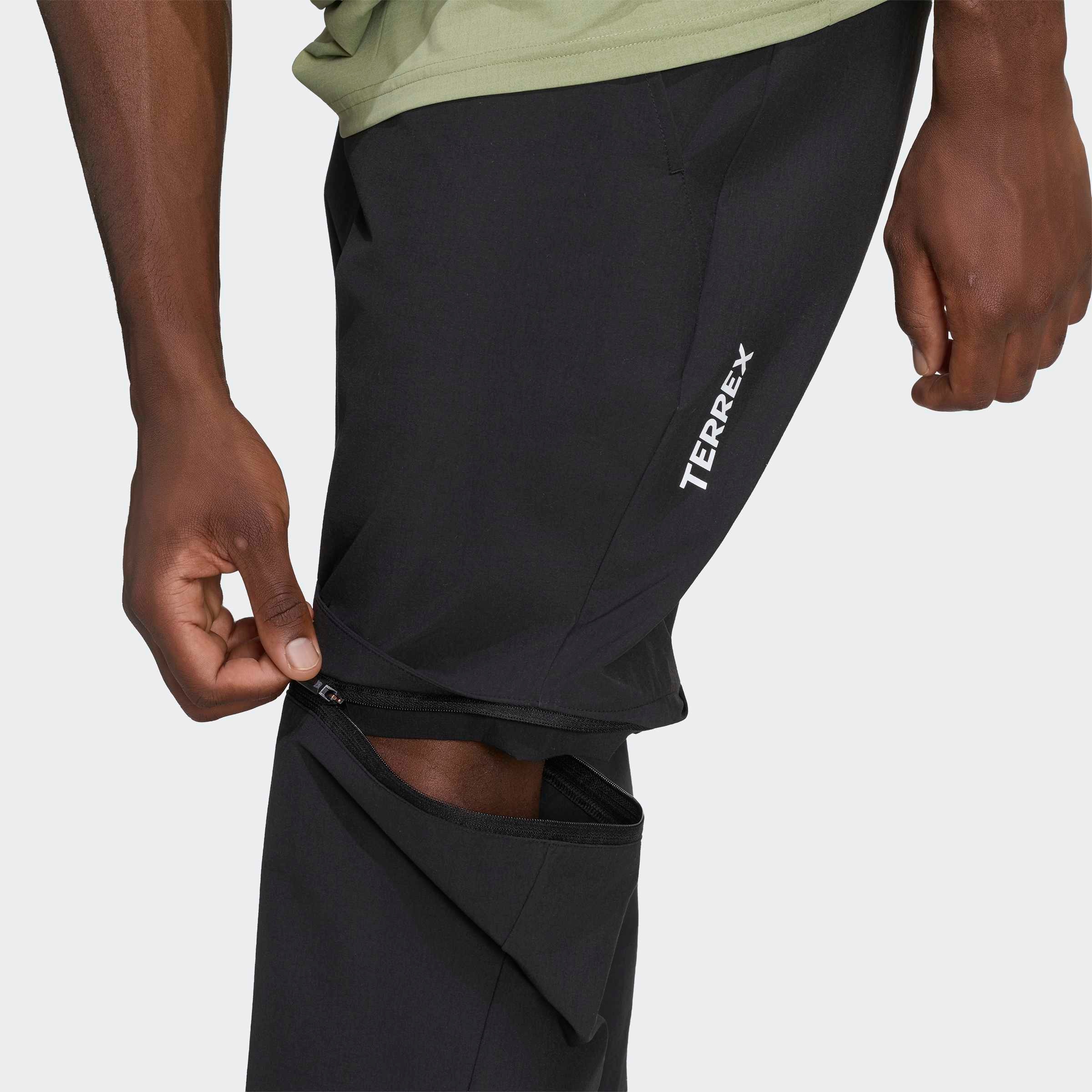 adidas TERREX Outdoorhose »MULTI ZIP OFF TRACKSUIT BOTTOMS«  sportlicher Stil, mit Reissverschluss, aus Polyamid und Elasthan