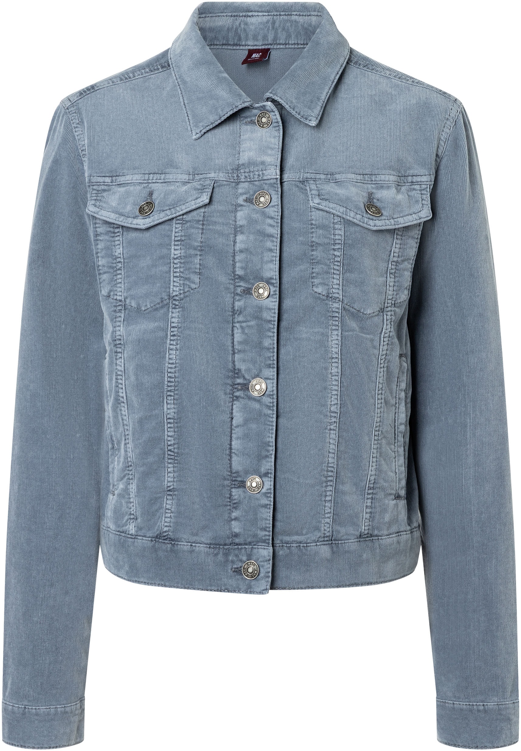 MAC Veste en velours côtelé mit Taschen